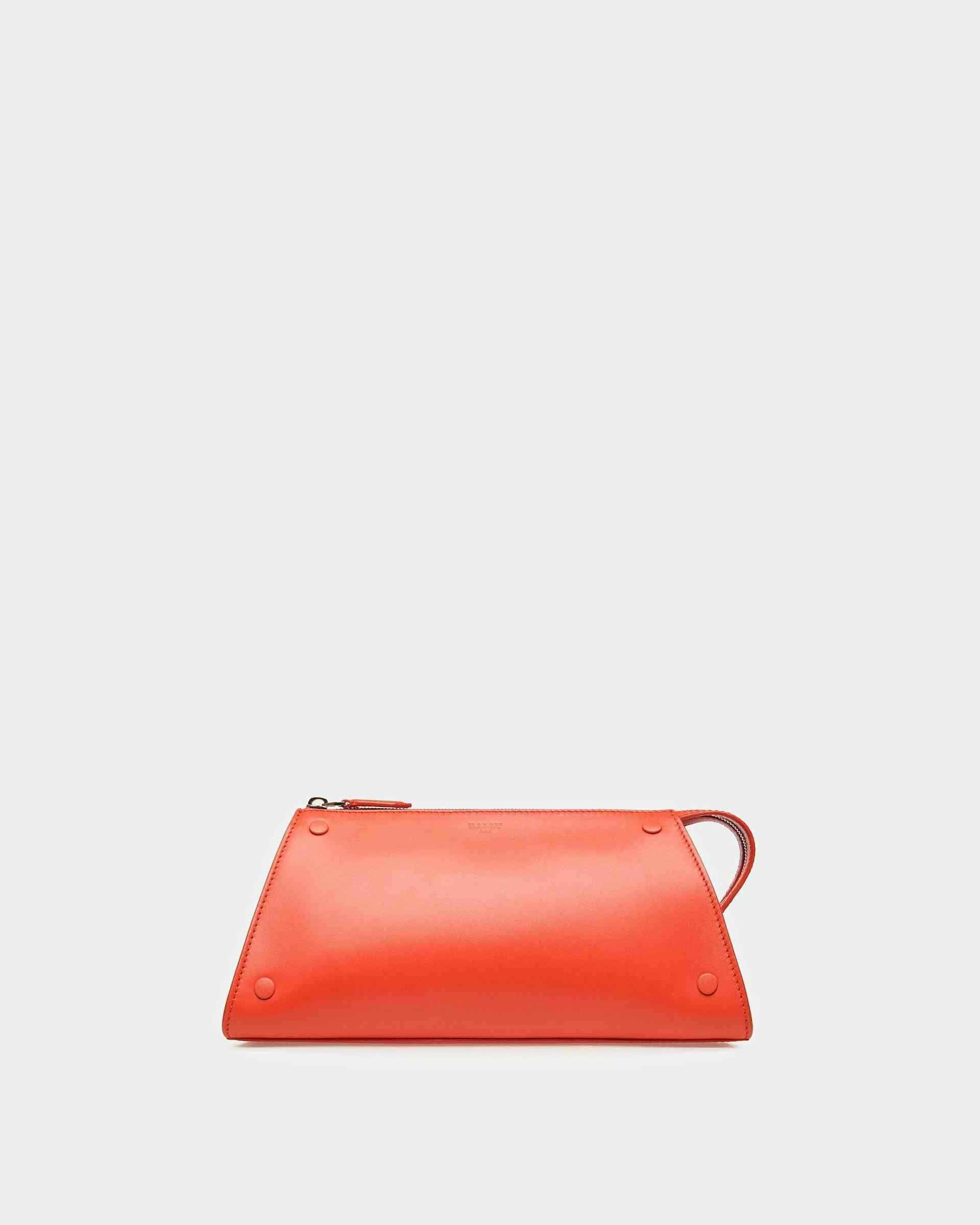 Arieel S Leather Minibag In Orange - Women's - Bally