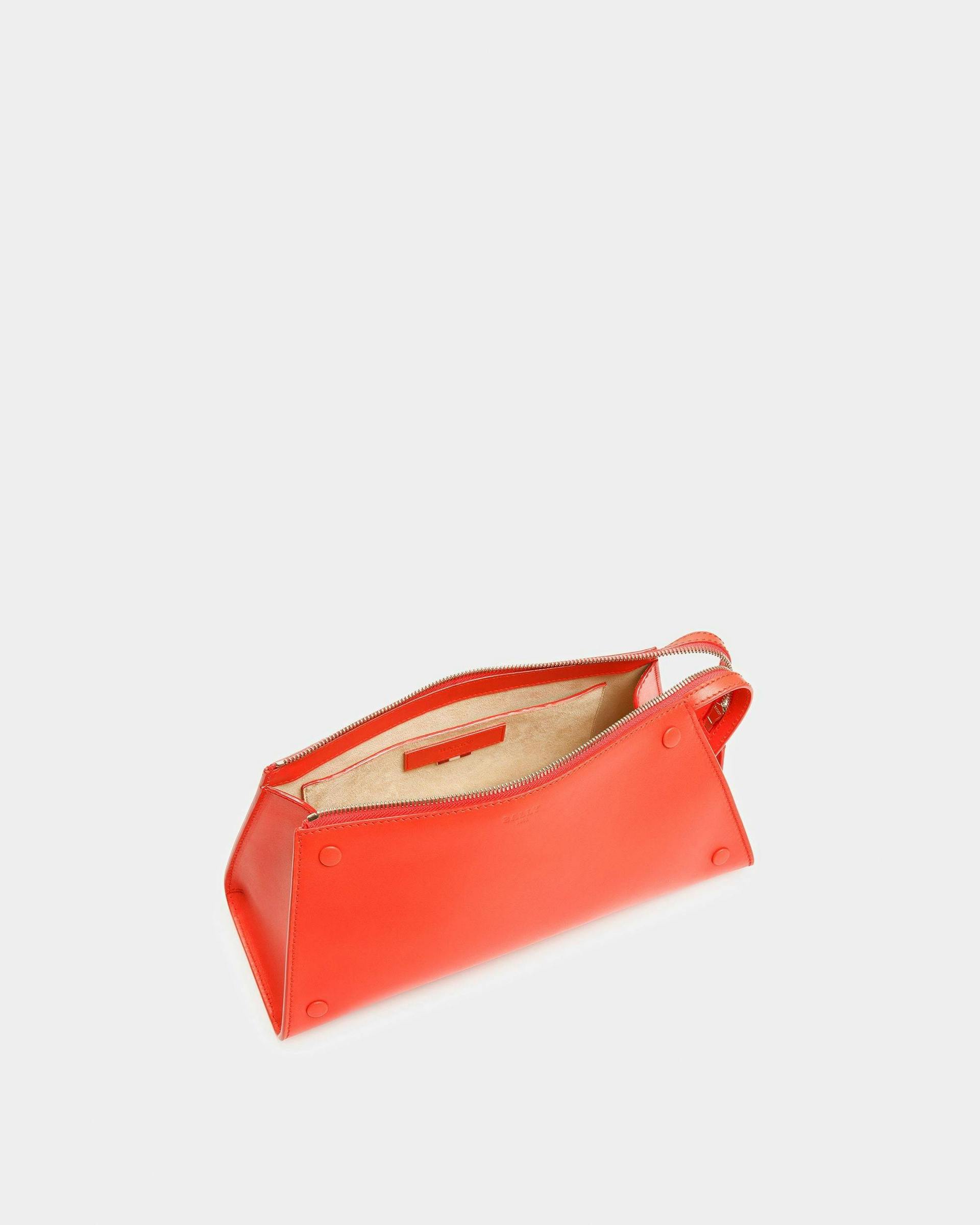 Arieel S Leather Minibag In Orange - Women's - Bally - 04