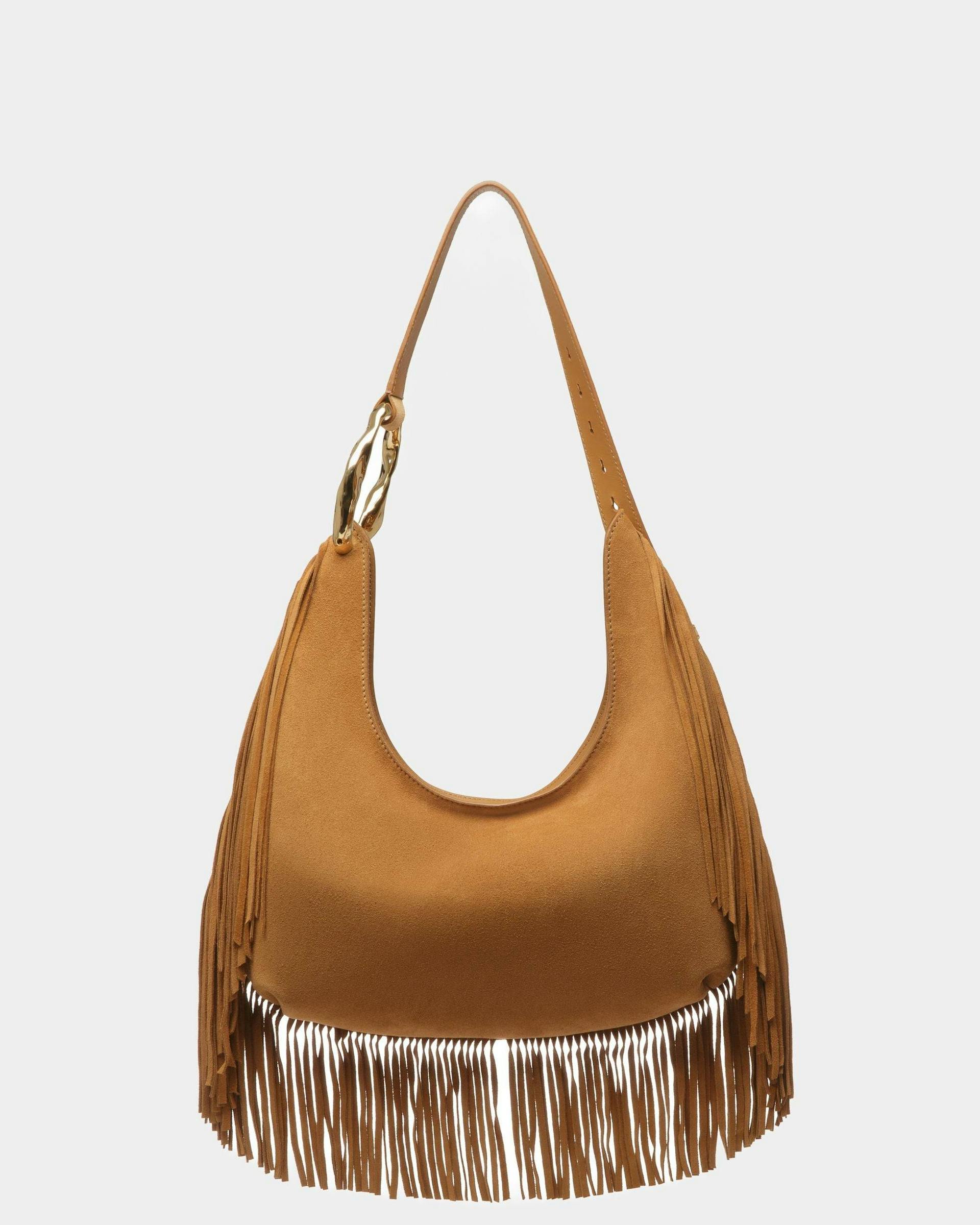 Baroque Hobo Bag In Desert Leather - Women's - Bally - 03