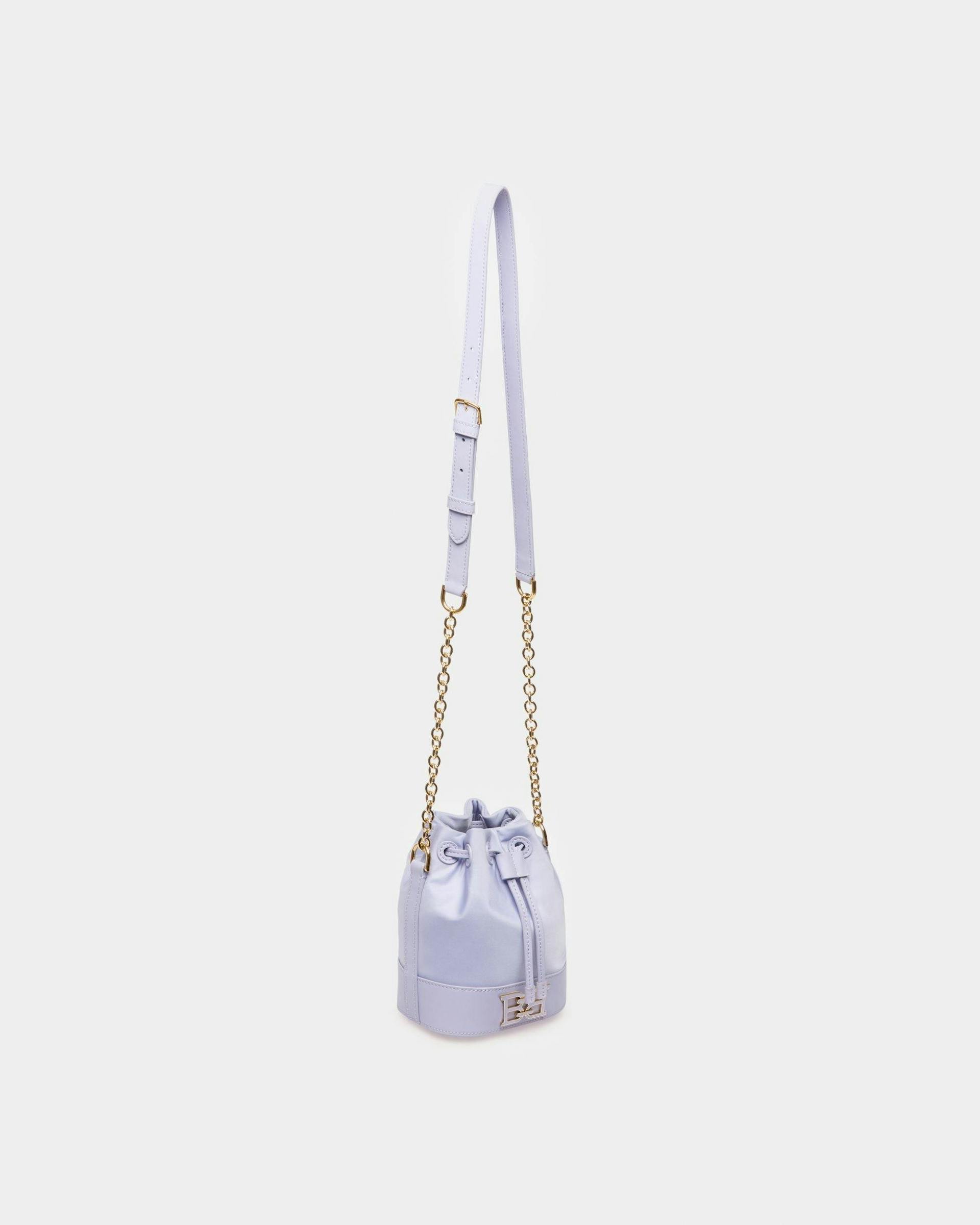 Eoh Small Nylon Bucket Bag In Lilac - Women's - Bally - 06