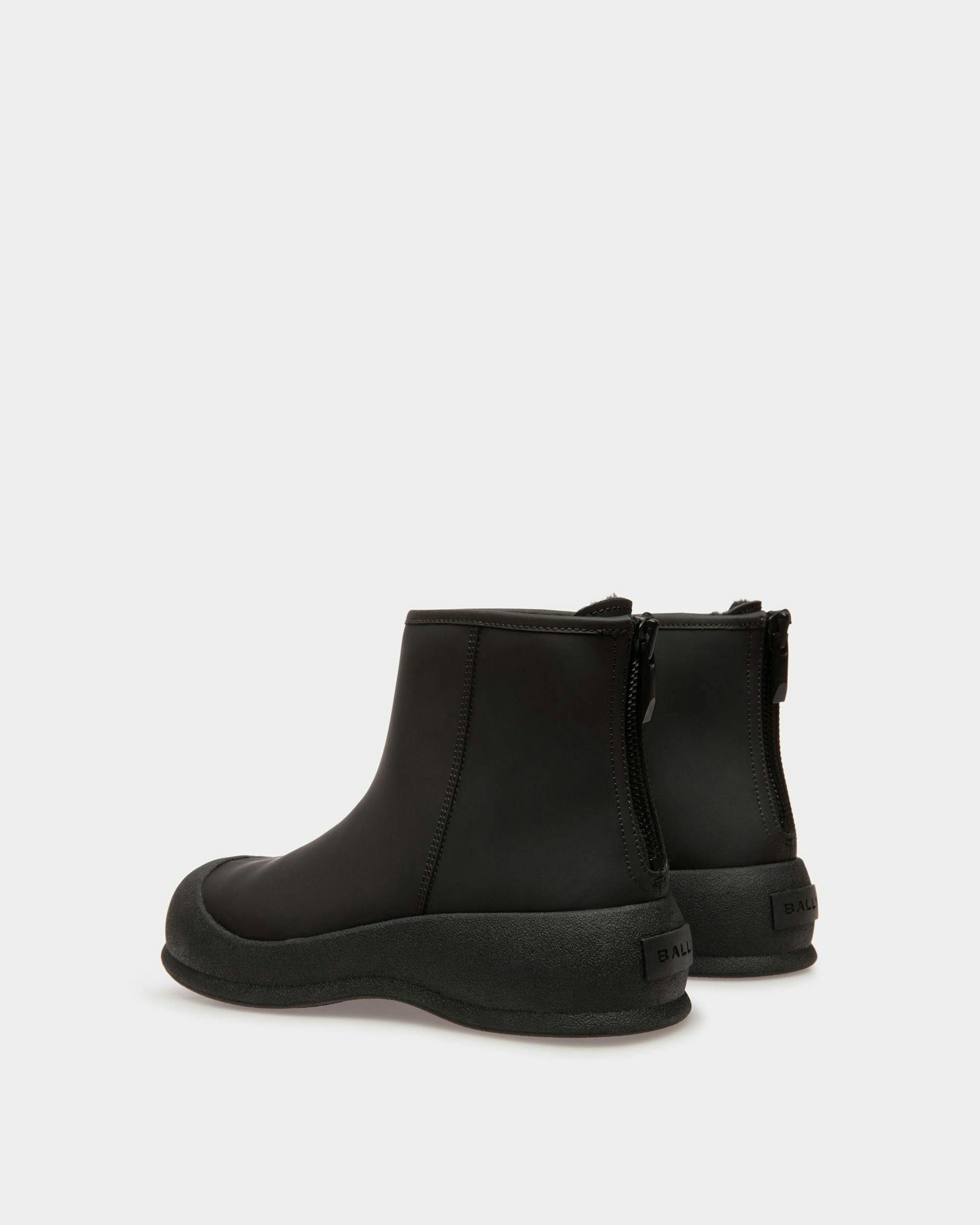 Frei Snow Boots In Black Leather - Women's - Bally - 03