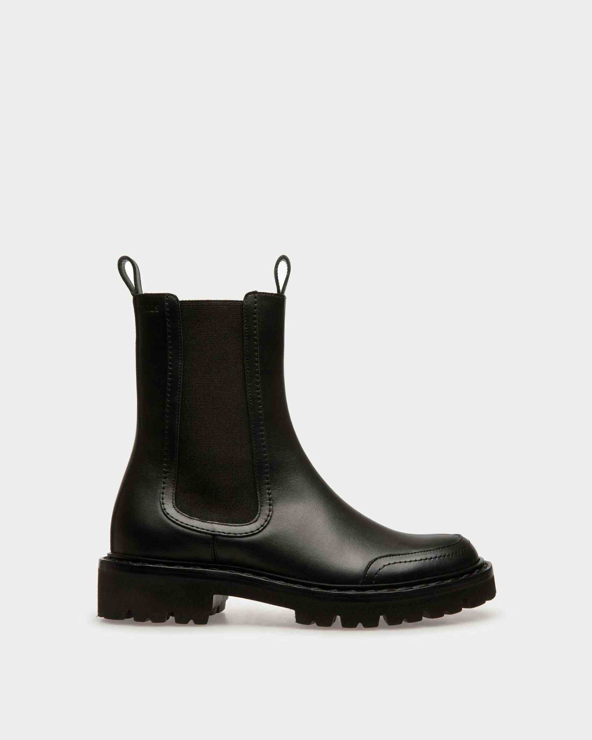 Enga Boots In Black Leather - Women's - Bally