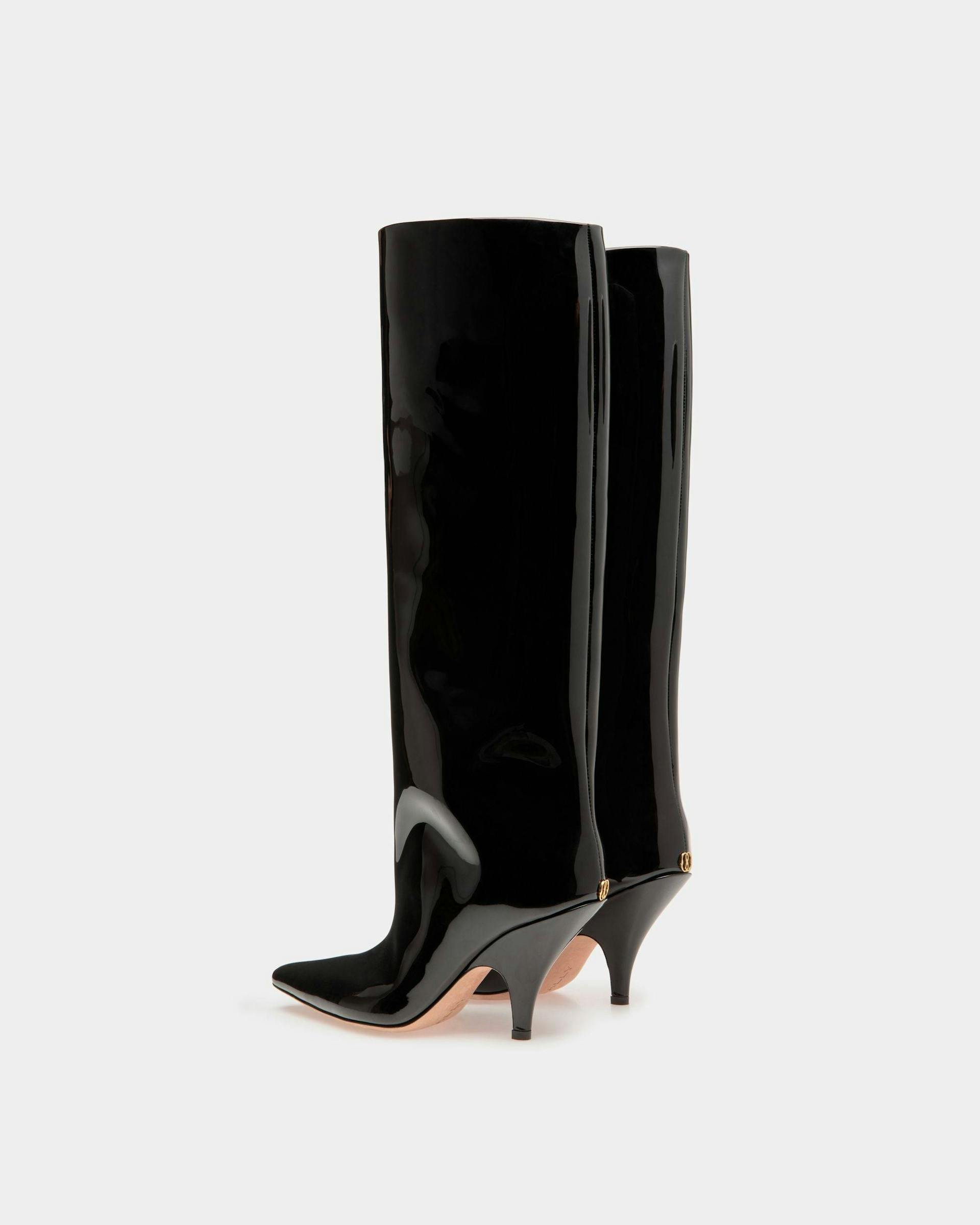 Katy Long Boots In Black Leather - Women's - Bally - 04