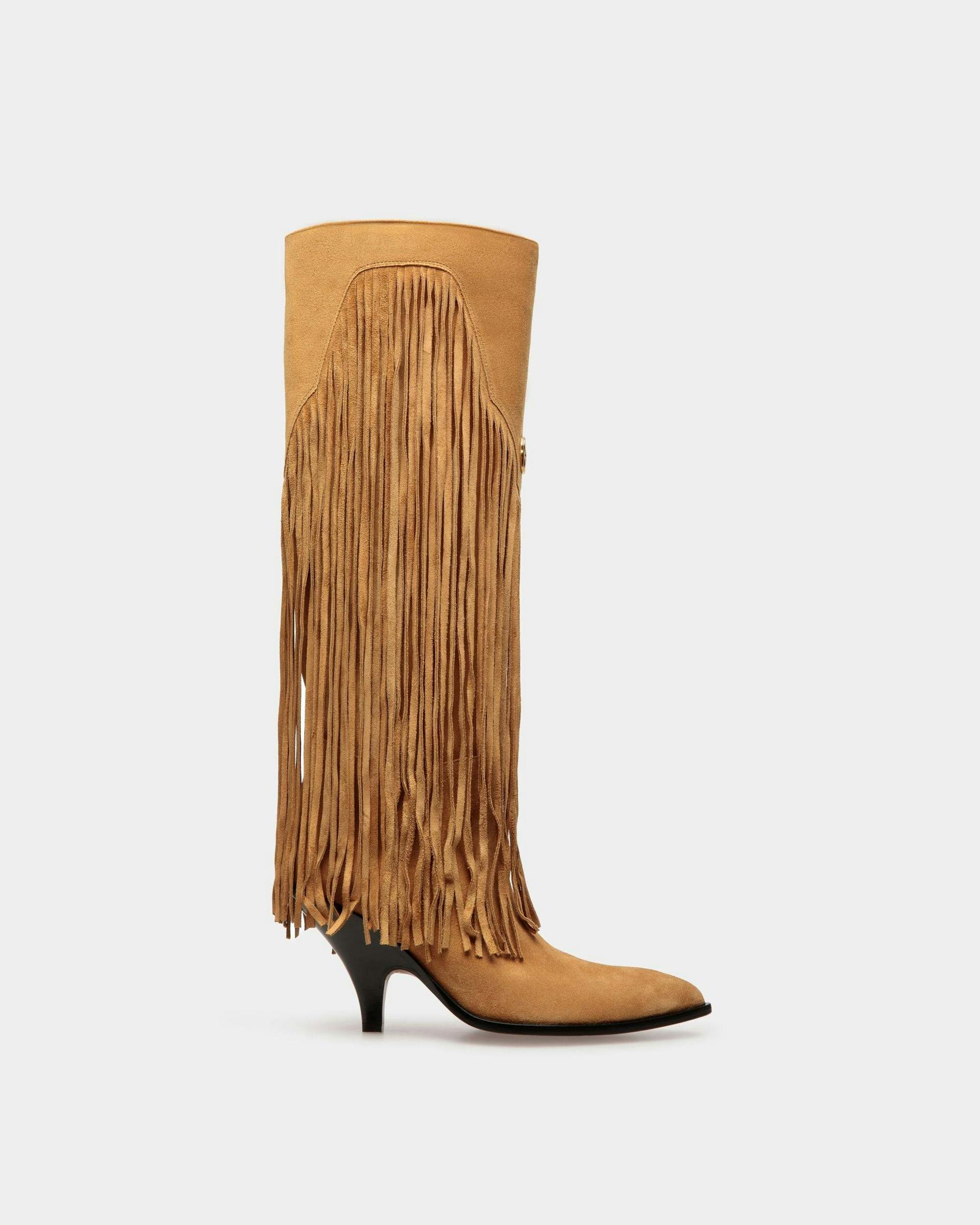 Laredo Long Boots In Desert Leather - Women's - Bally - 01