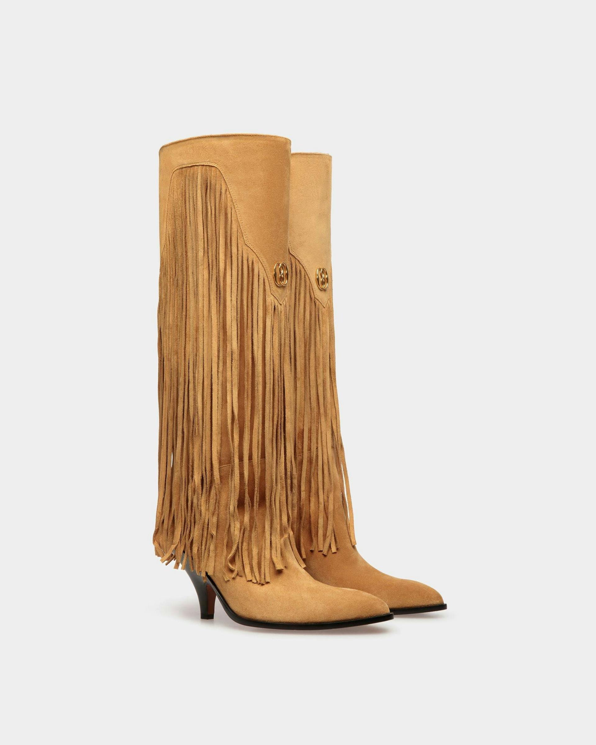 Laredo Long Boots In Desert Leather - Women's - Bally - 03