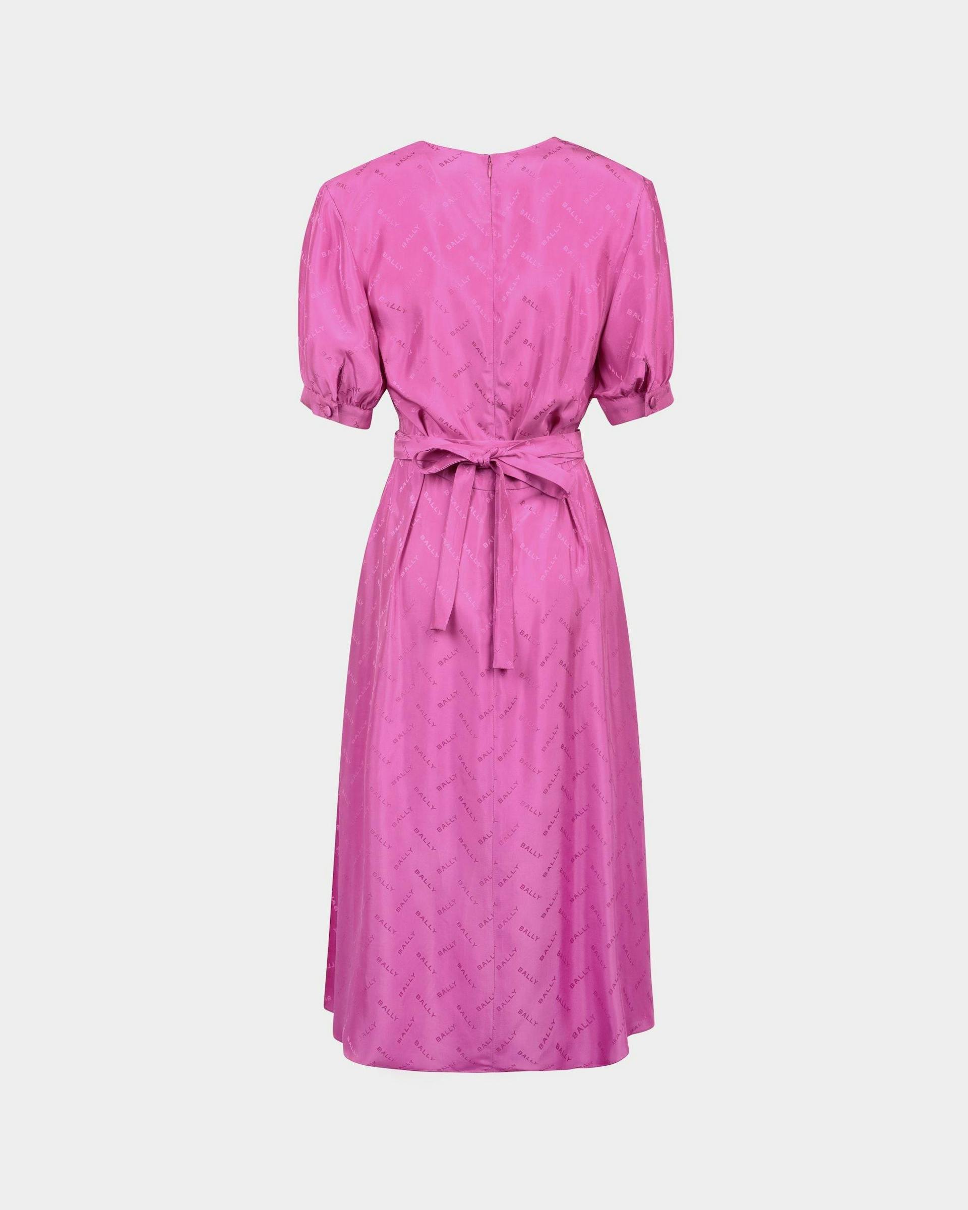 Women's Pink Midi Dress | Bally | Still Life Back