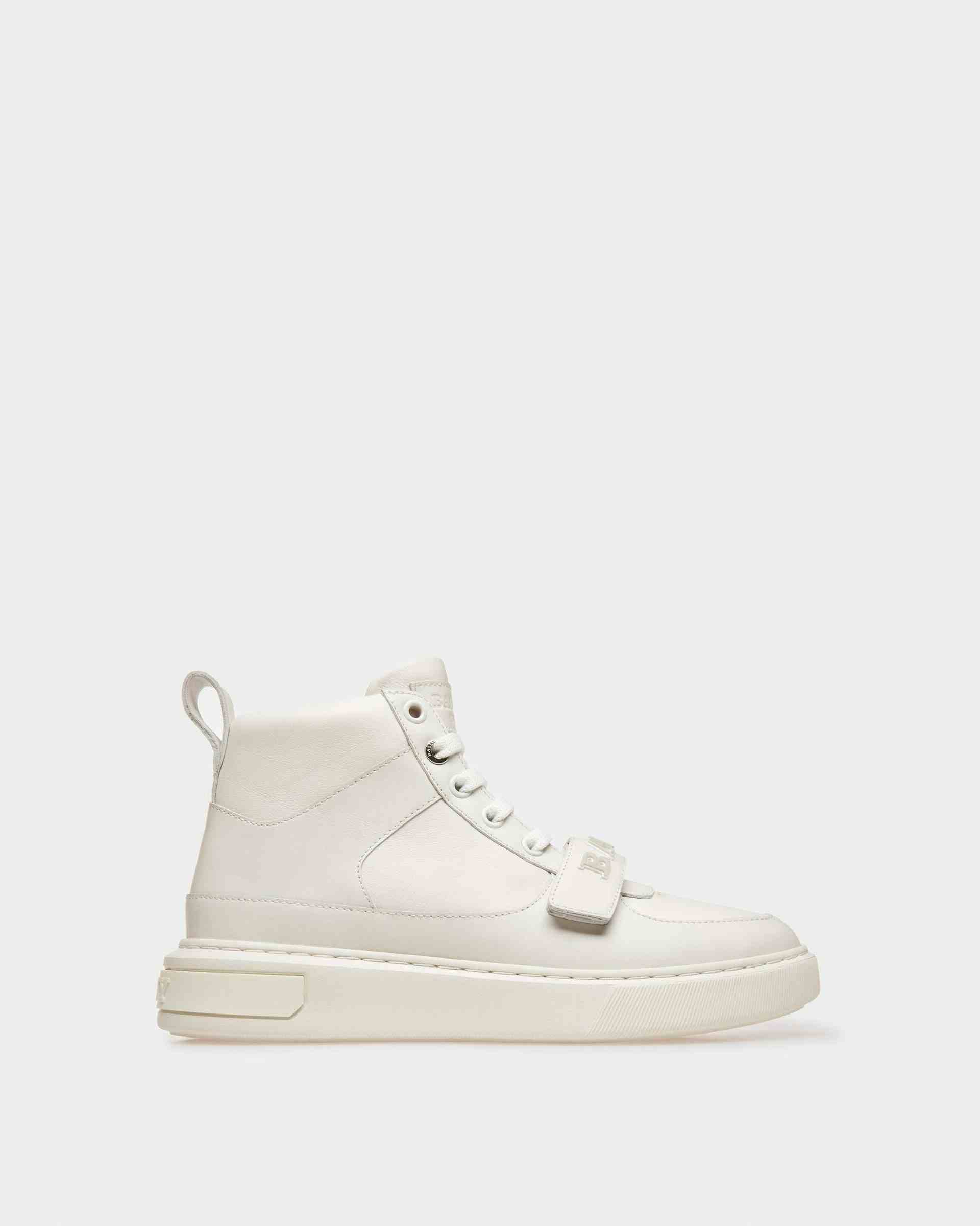 Merryk Leather Sneakers In White - Women's - Bally