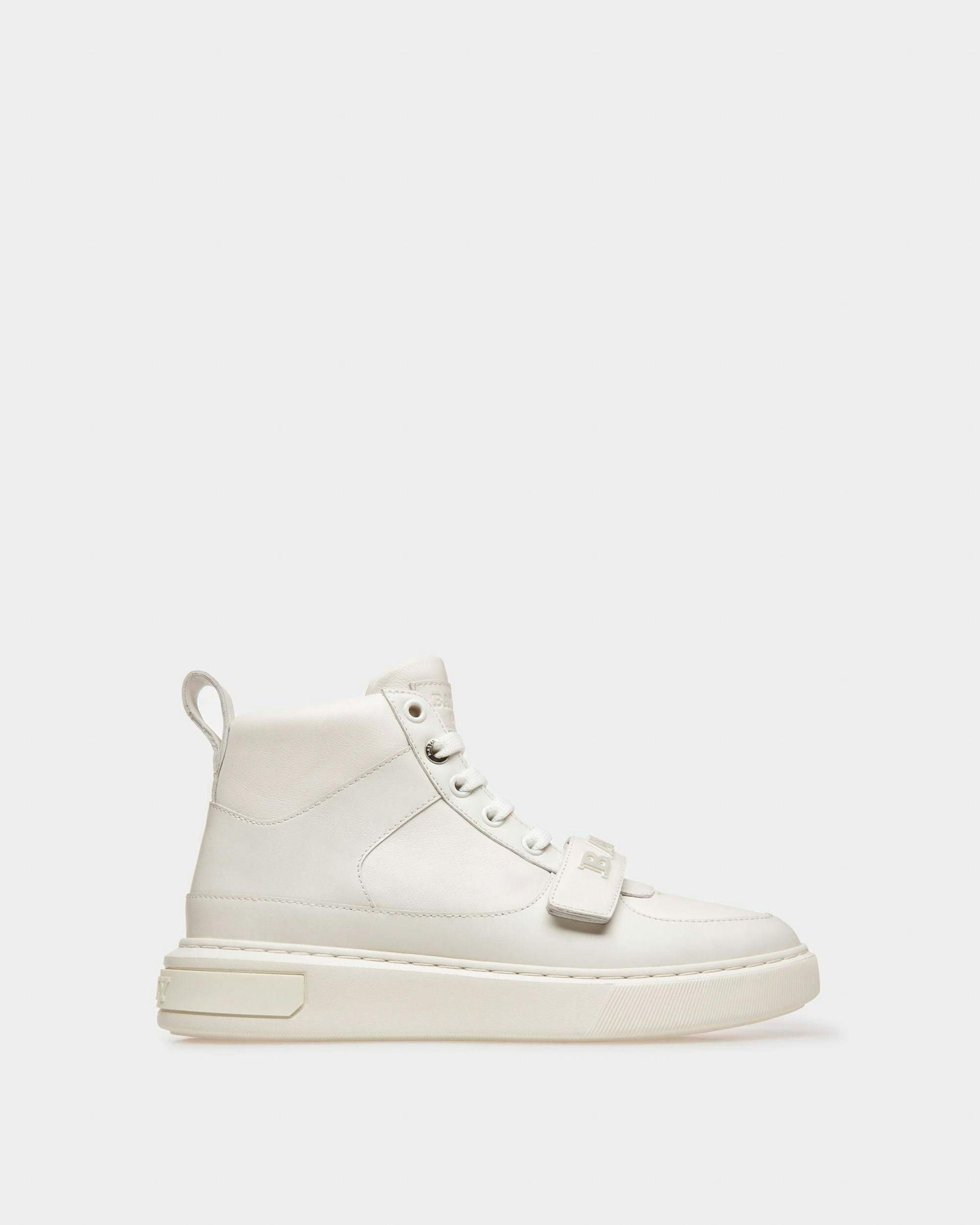 Merryk Leather Sneakers In White - Women's - Bally - 01