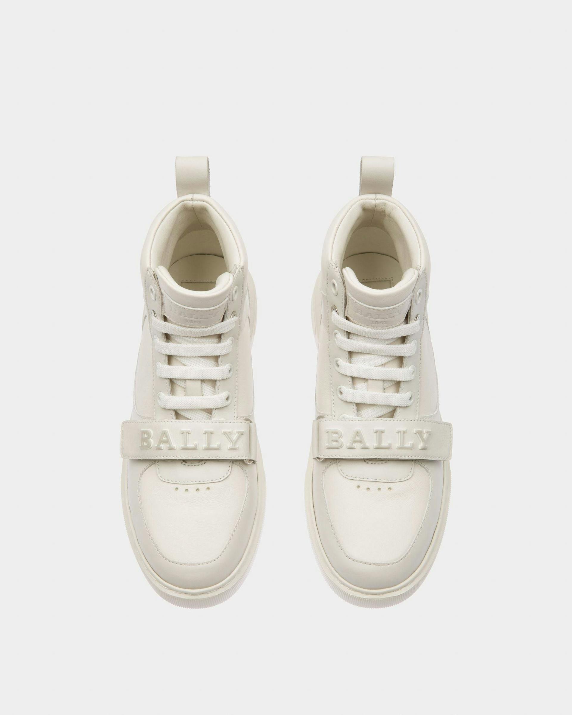 Merryk Leather Sneakers In White - Women's - Bally - 02