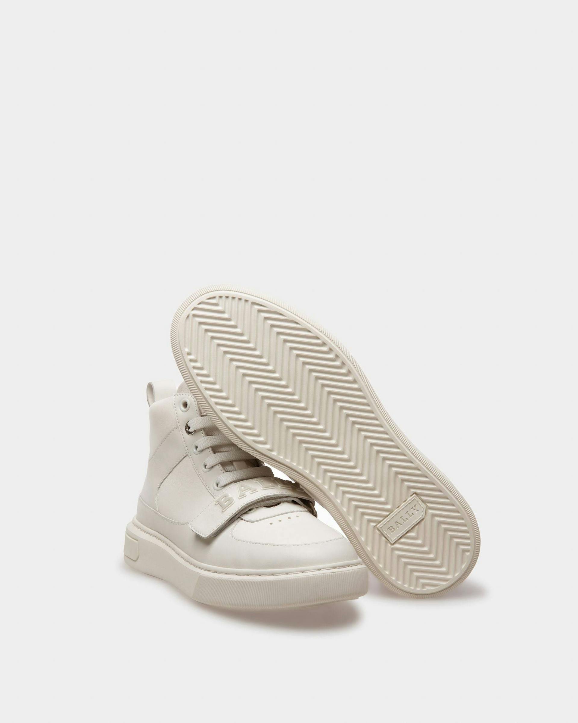 Merryk Leather Sneakers In White - Women's - Bally - 05