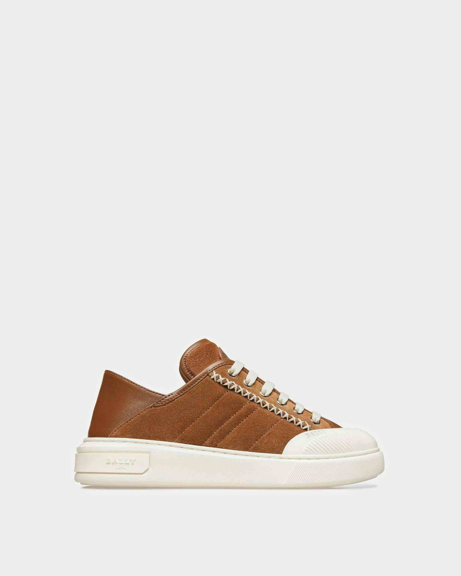 Marily Suede Sneakers In Brown - Women's - Bally