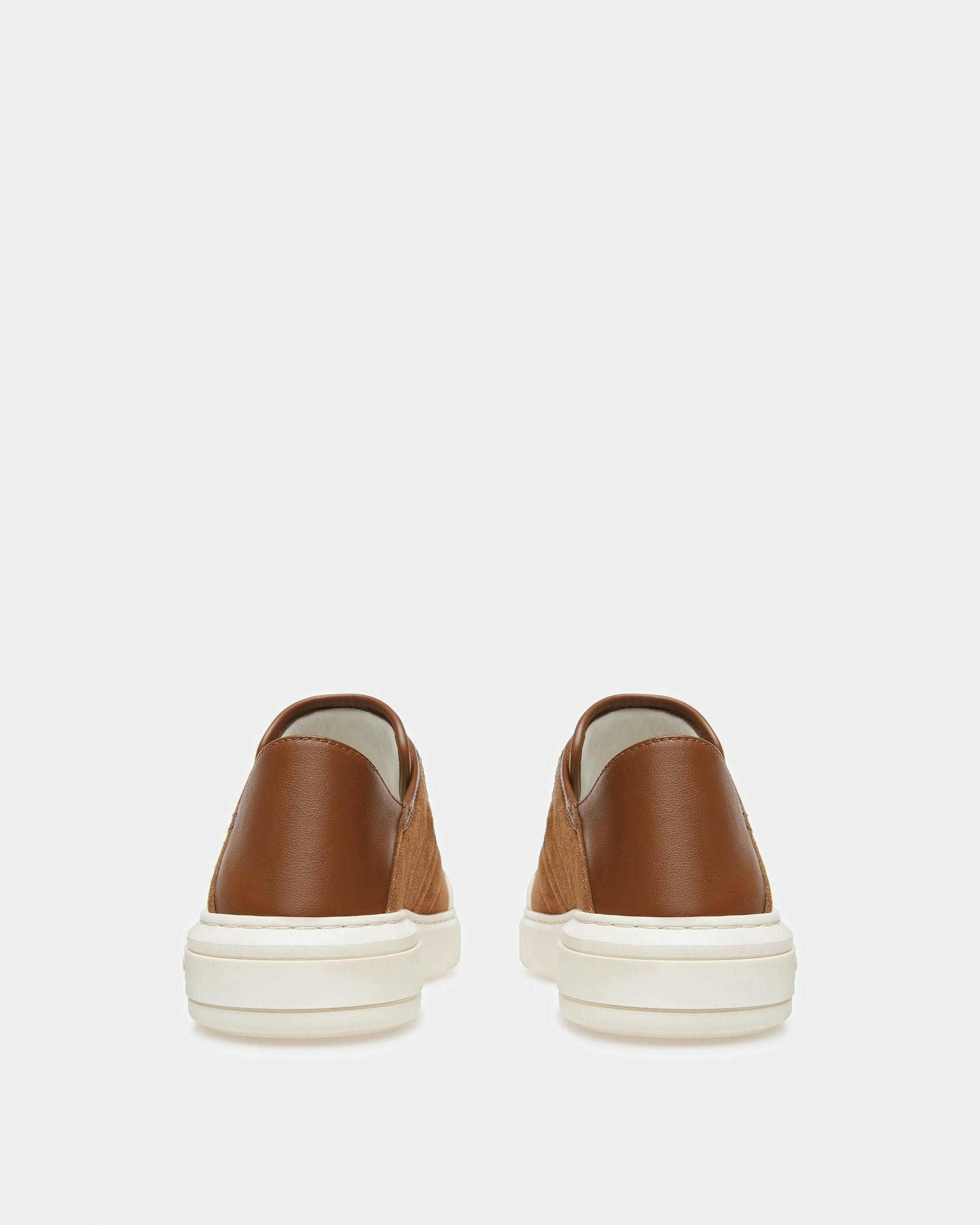 Marily Suede Sneakers In Brown - Women's - Bally - 04