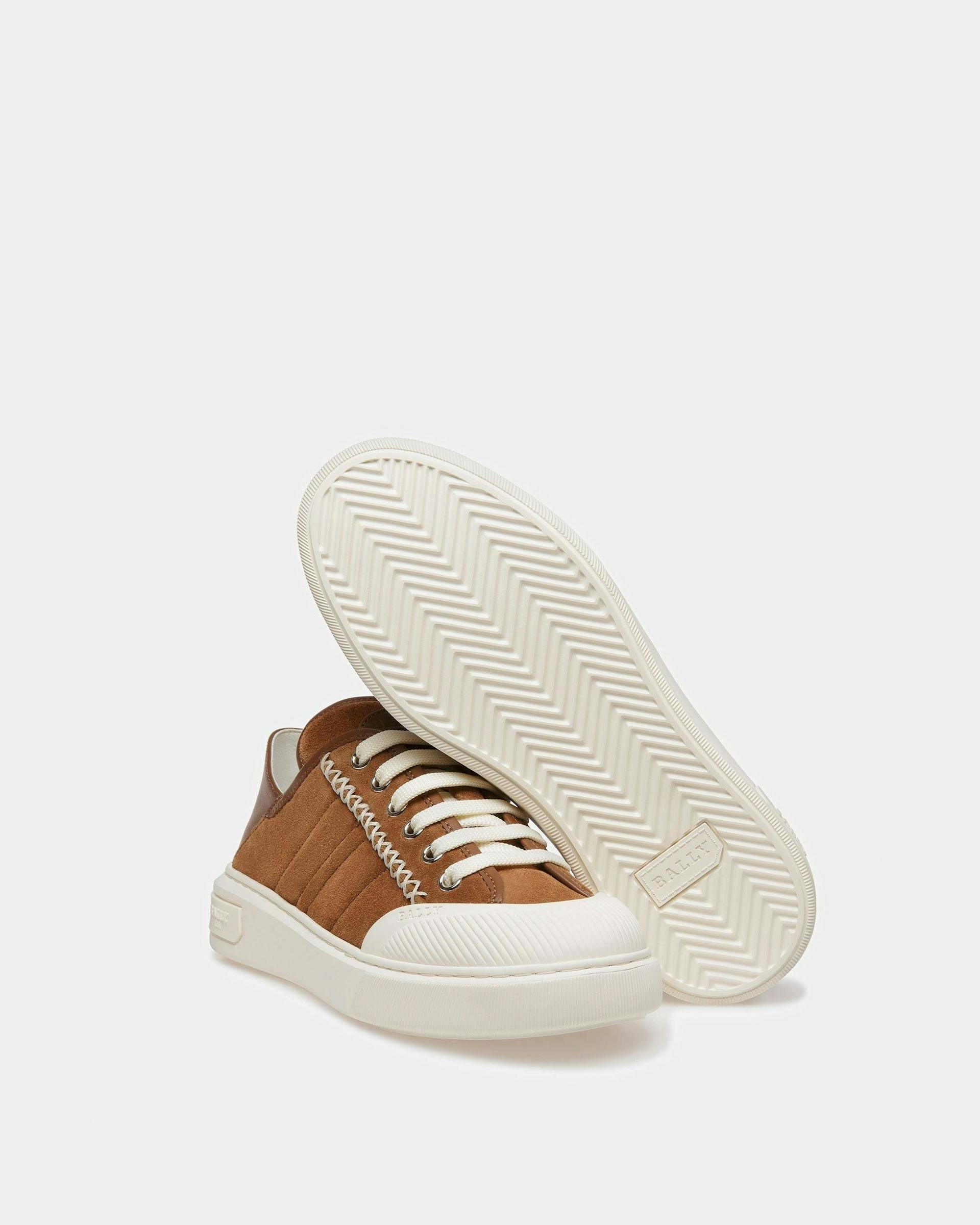 Marily Suede Sneakers In Brown - Women's - Bally - 05