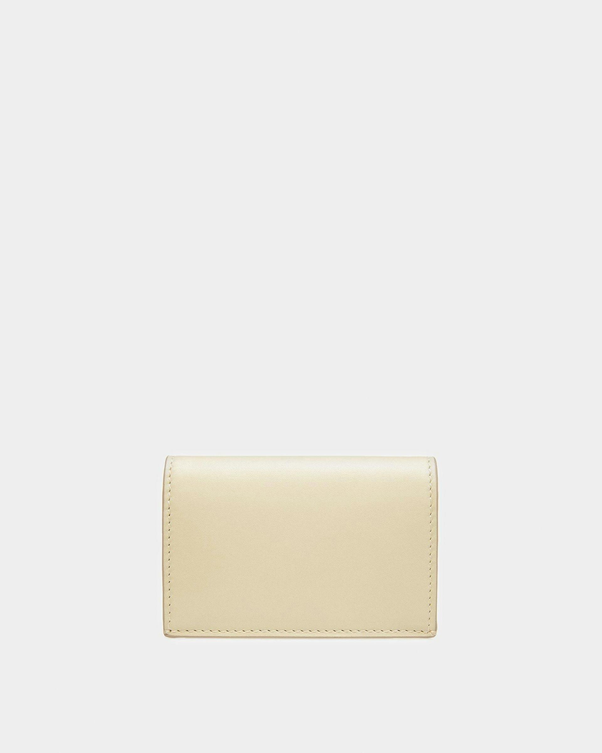 Annye Leather Card Holder In Fossil - Women's - Bally - 02