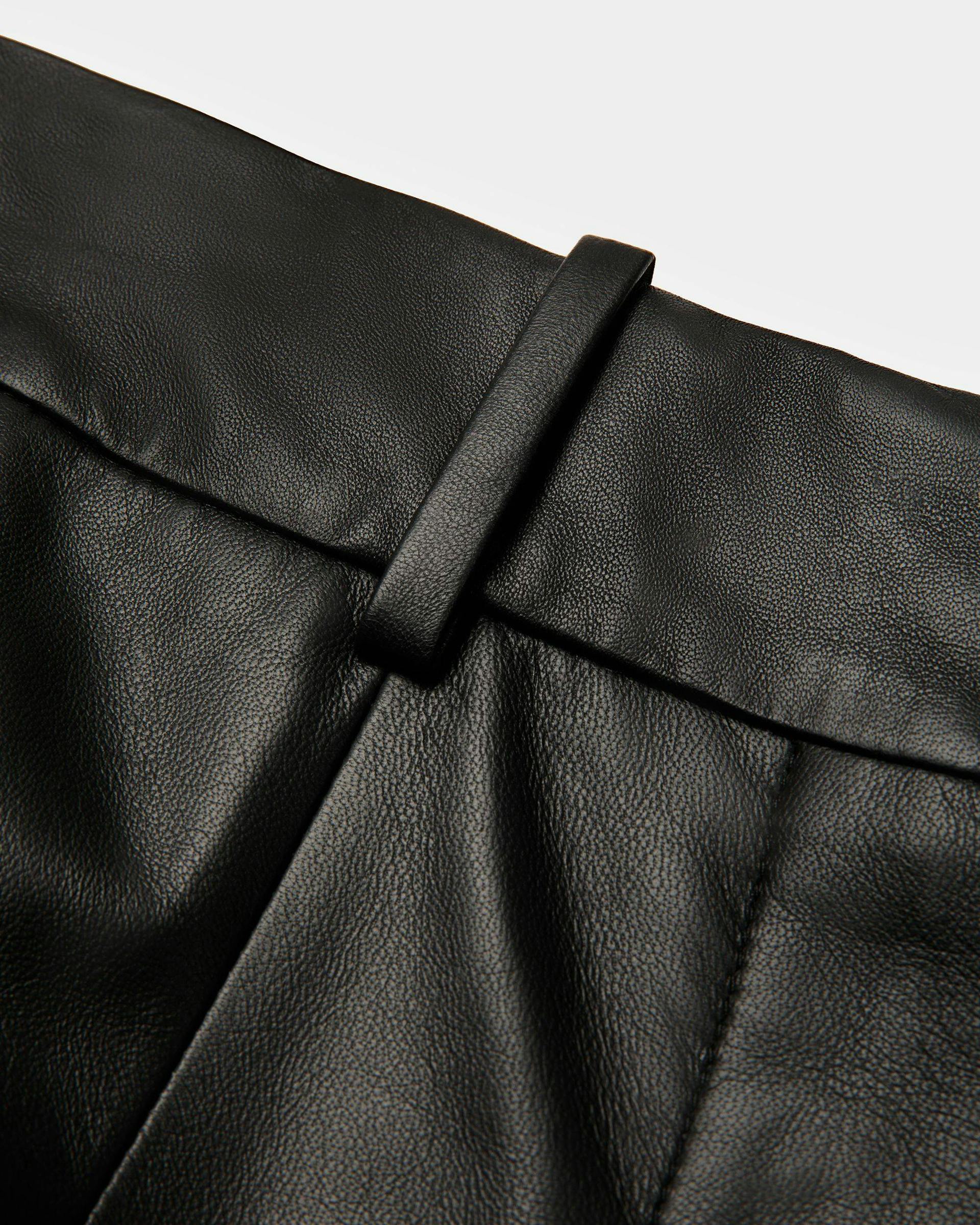 Leather Tailored Pants - Women's - Bally - 02