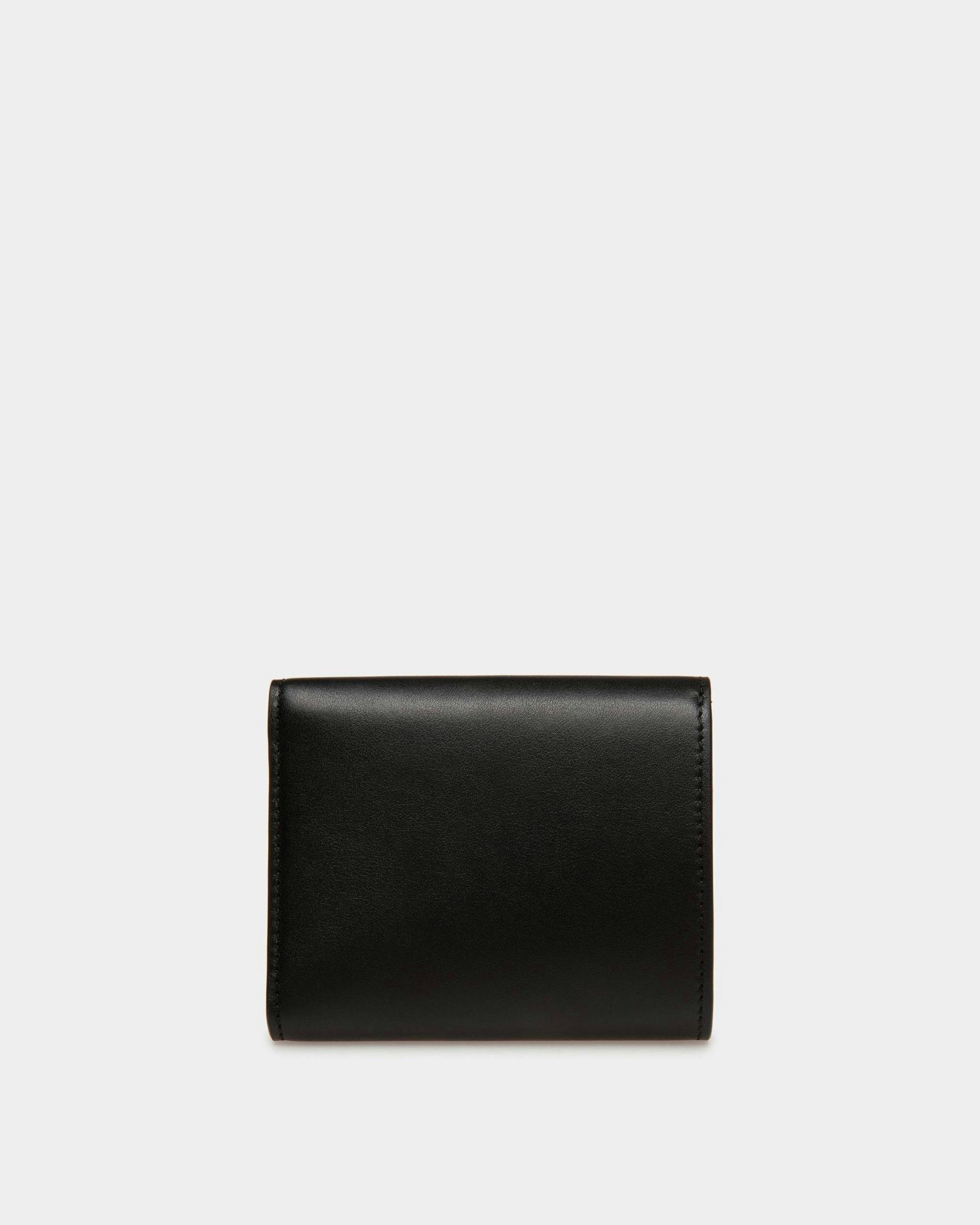 Women's Tilt Wallet In Black Leather | Bally | Still Life Back