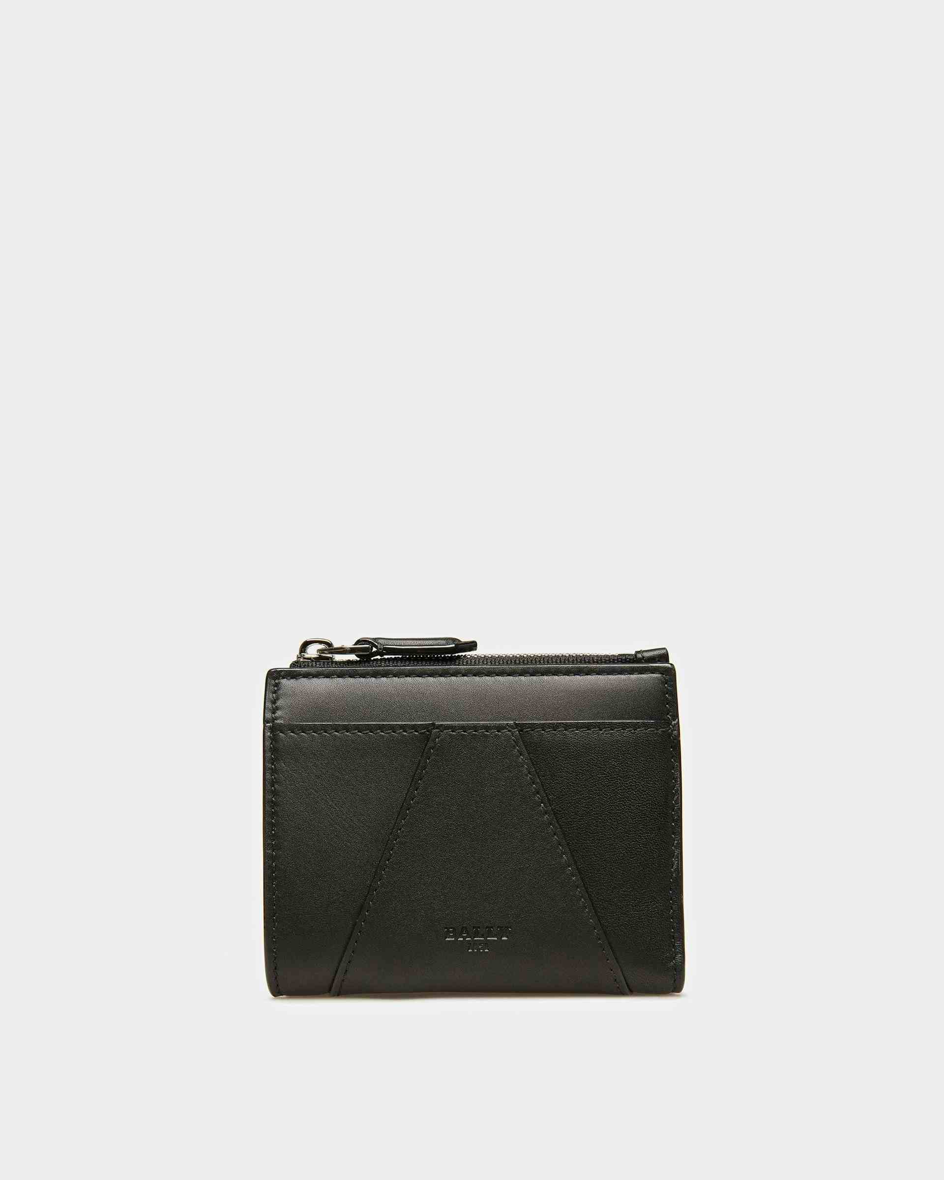 Axeel Leather Wallet In Black - Women's - Bally