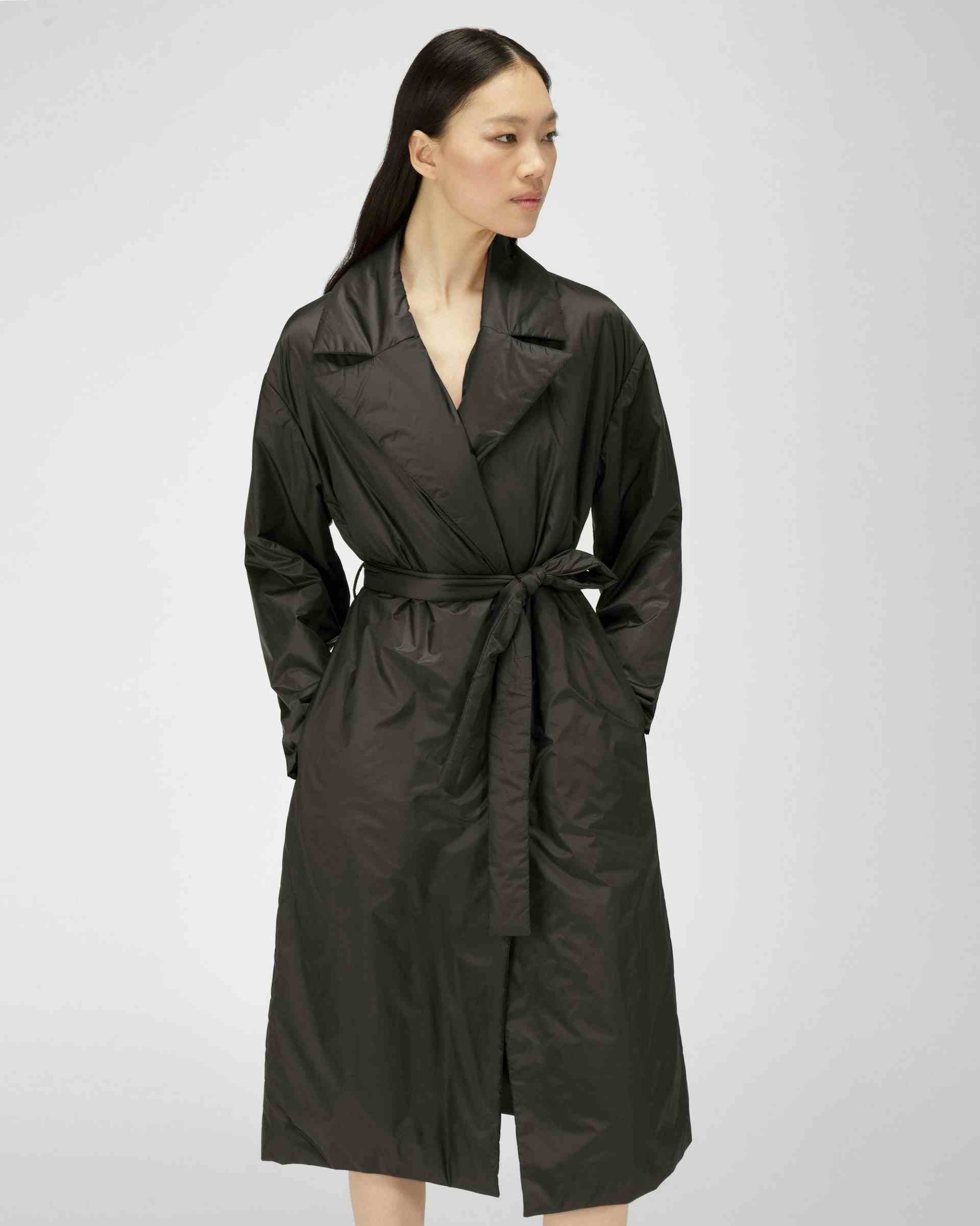 Nylon Coat In Black - Women's - Bally