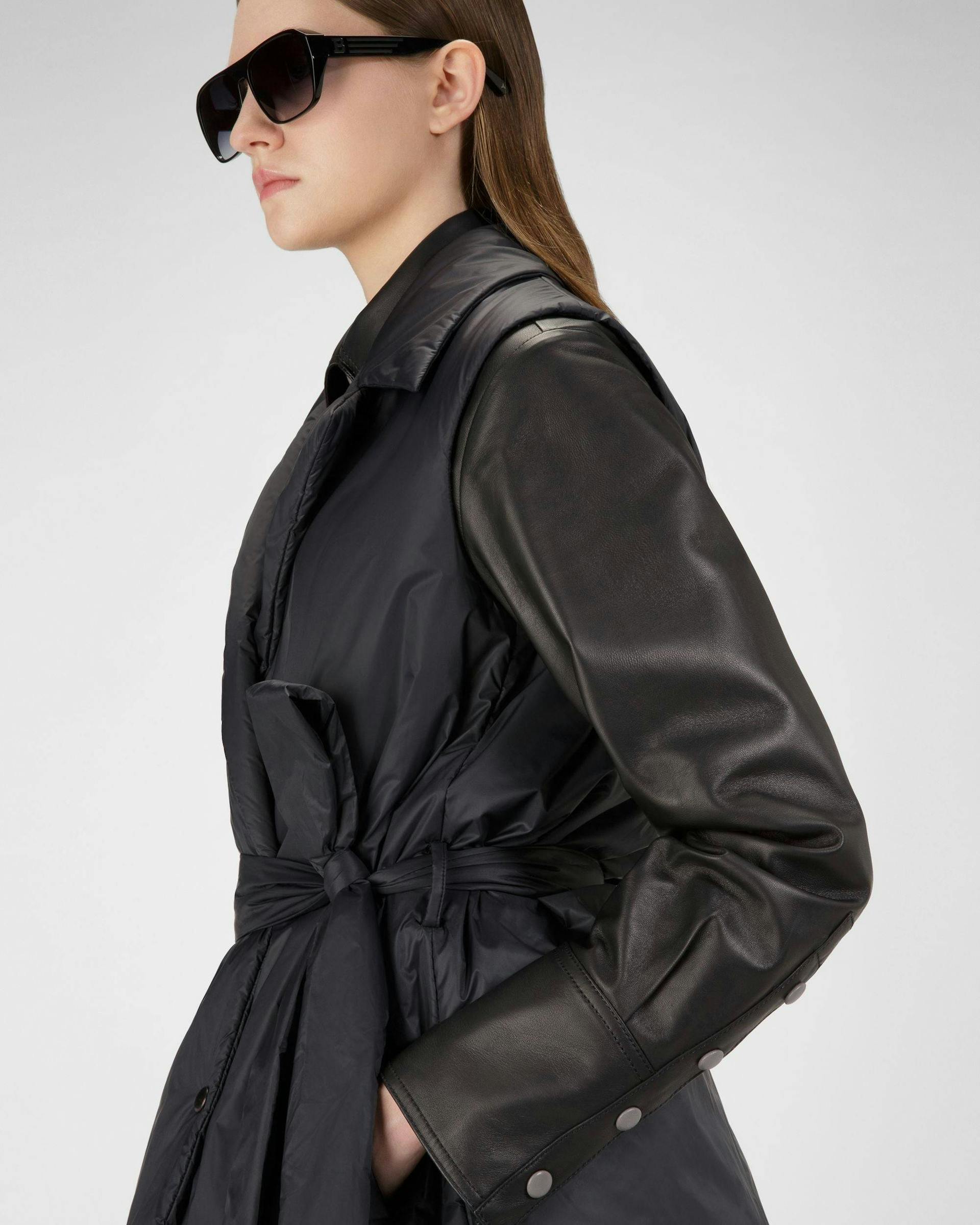 Nylon Outerwear In Black - Women's - Bally - 02