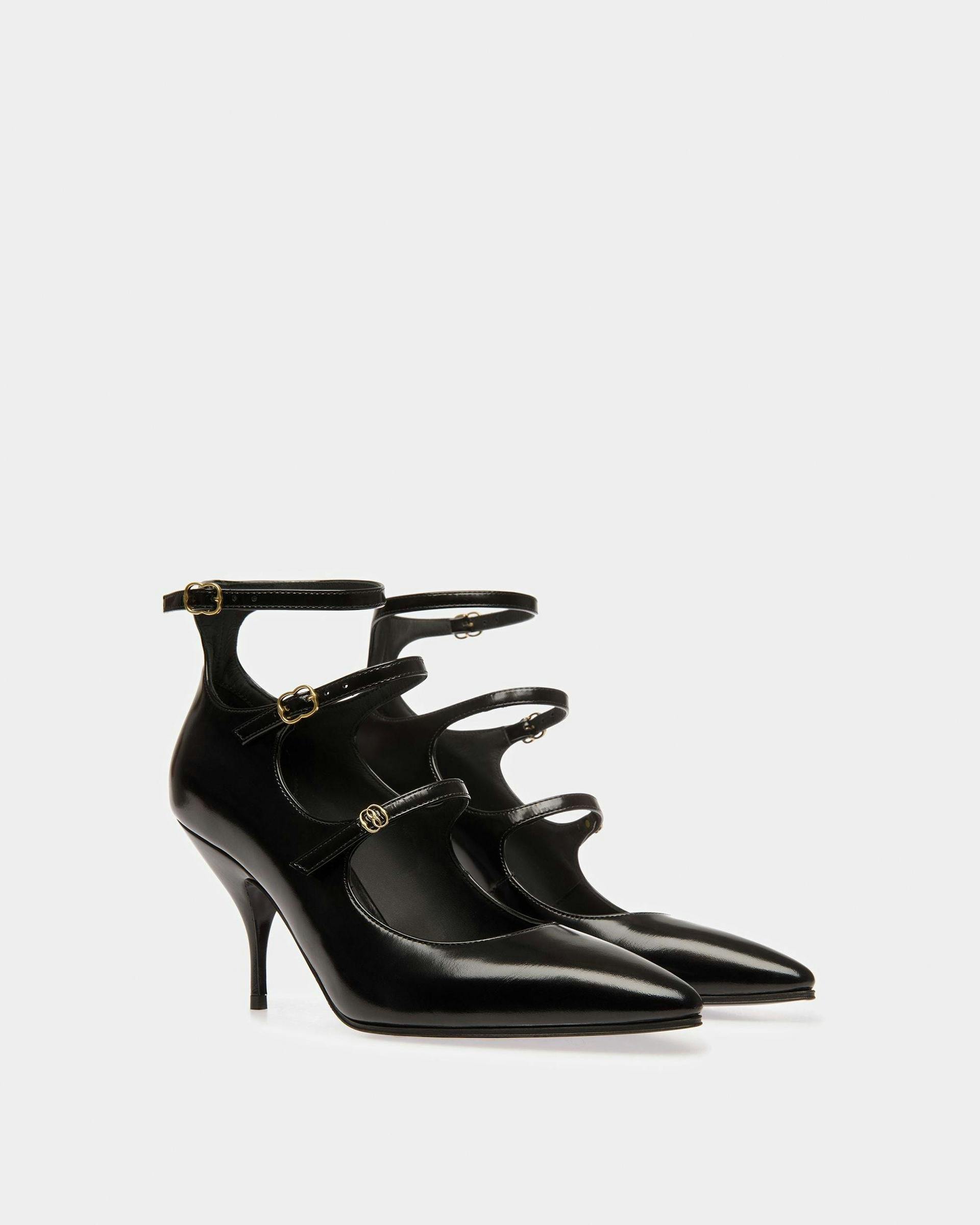 Marilou Pumps In Black Leather - Women's - Bally - 03