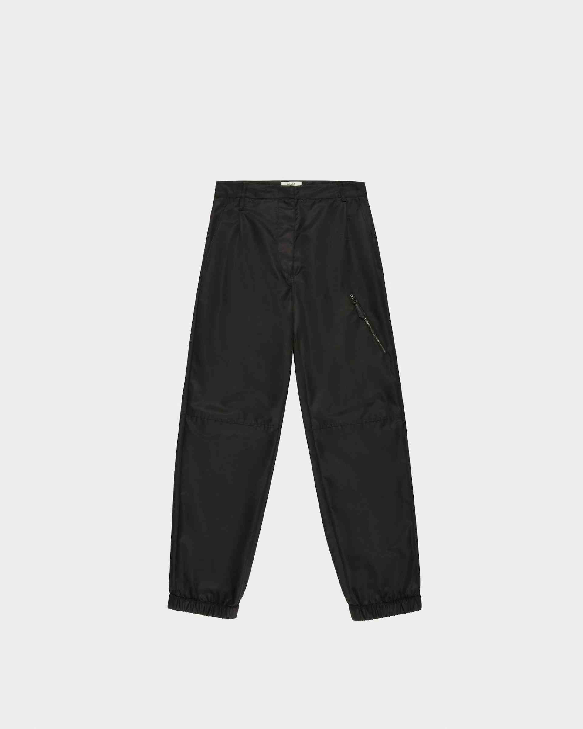 Recycled Nylon Trousers In Black - Women's - Bally
