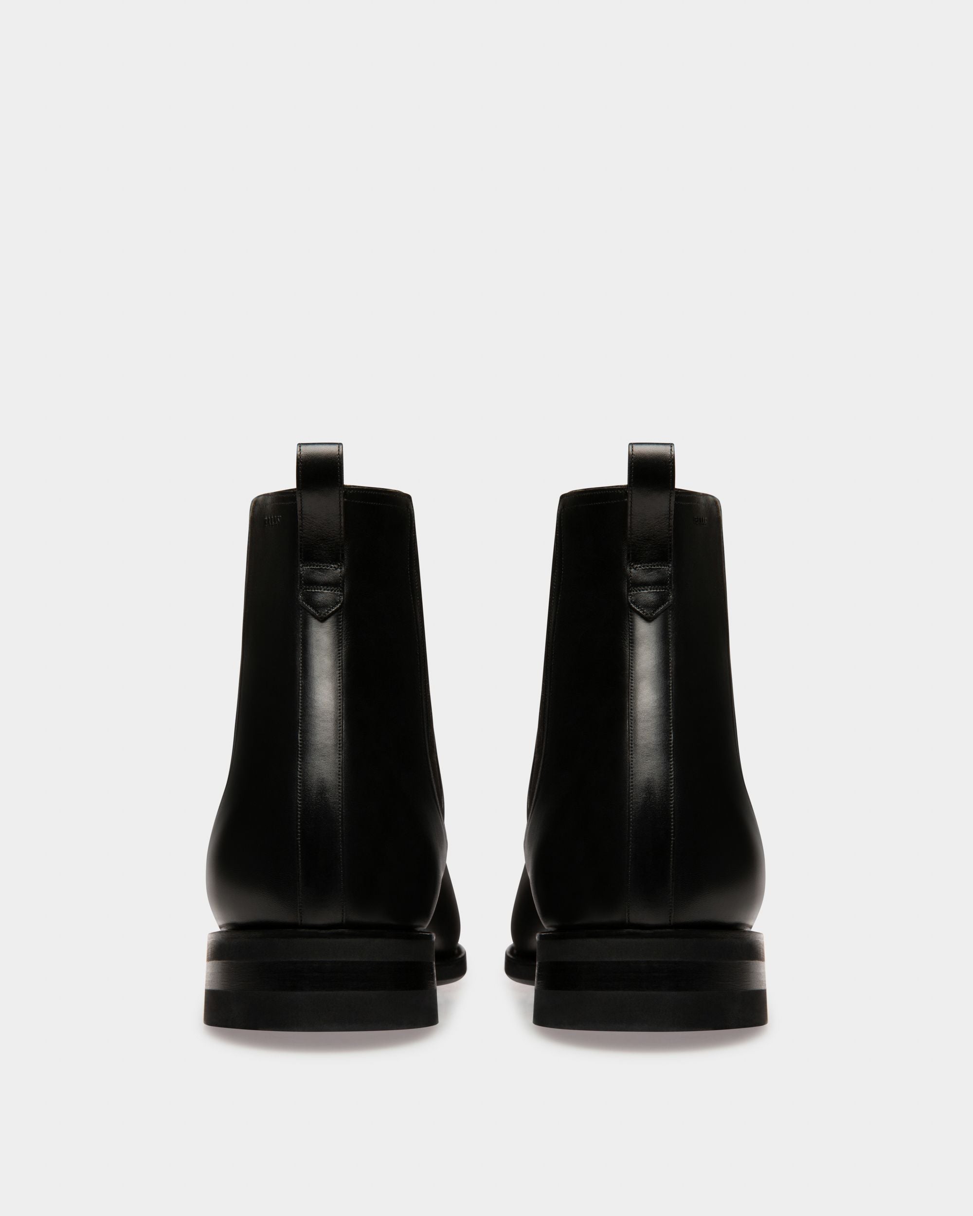 Scribe Novo Booties In Black Leather - Men's - Bally - 02