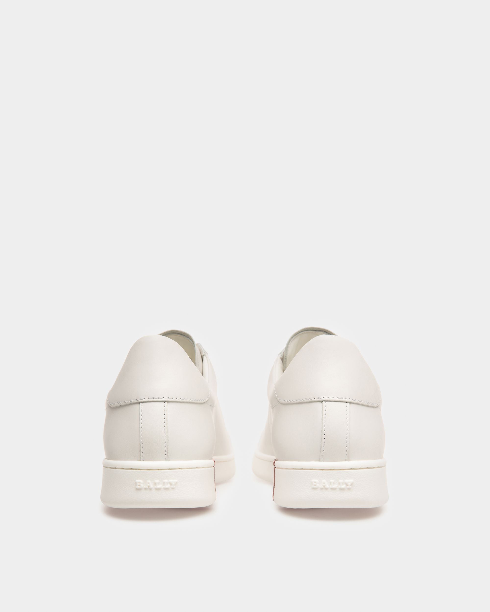 Wivian Leather Sneaker In White - Women's - Bally - 04