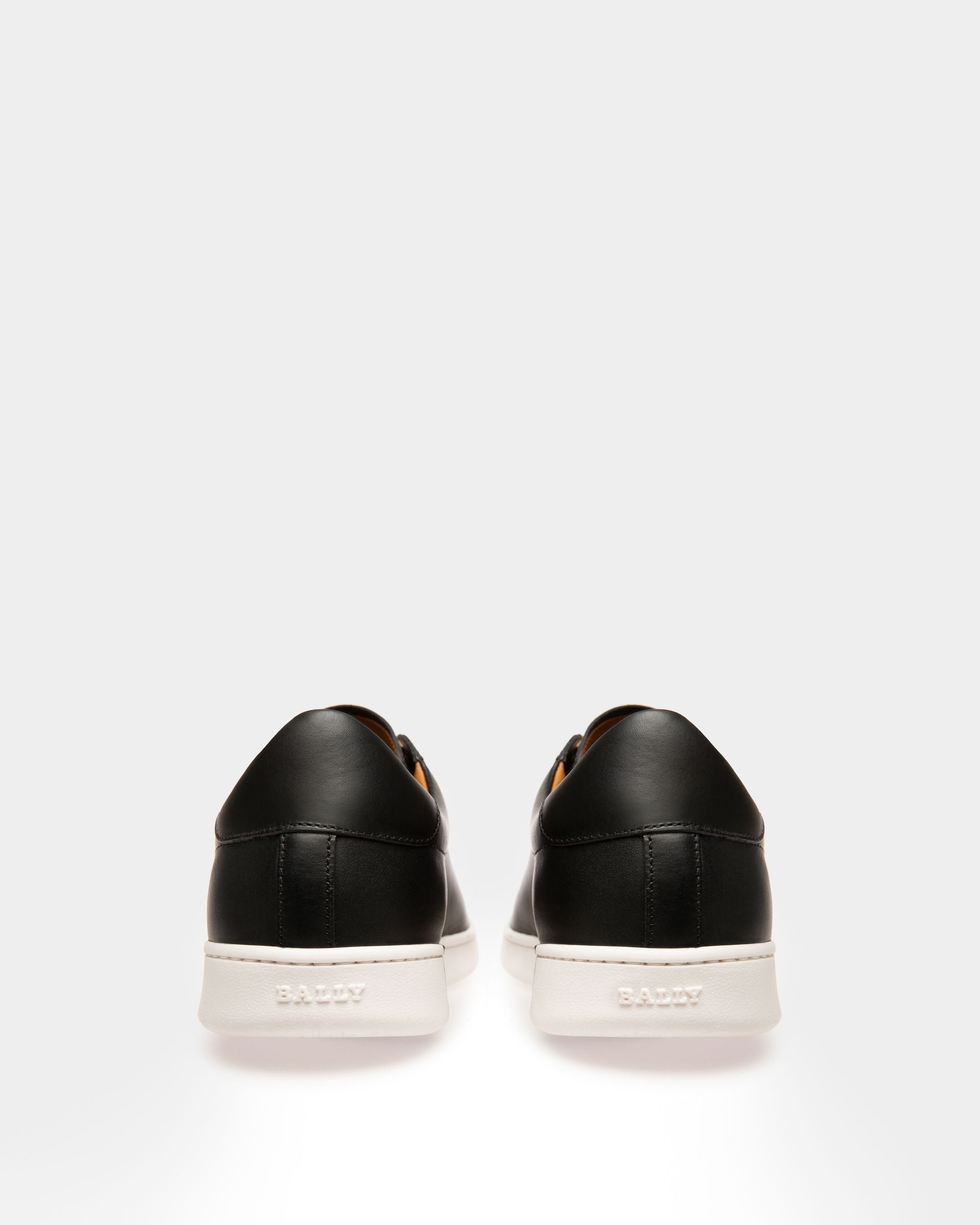 Asher Men's Leather Trainer In Black - Men's - Bally - 04