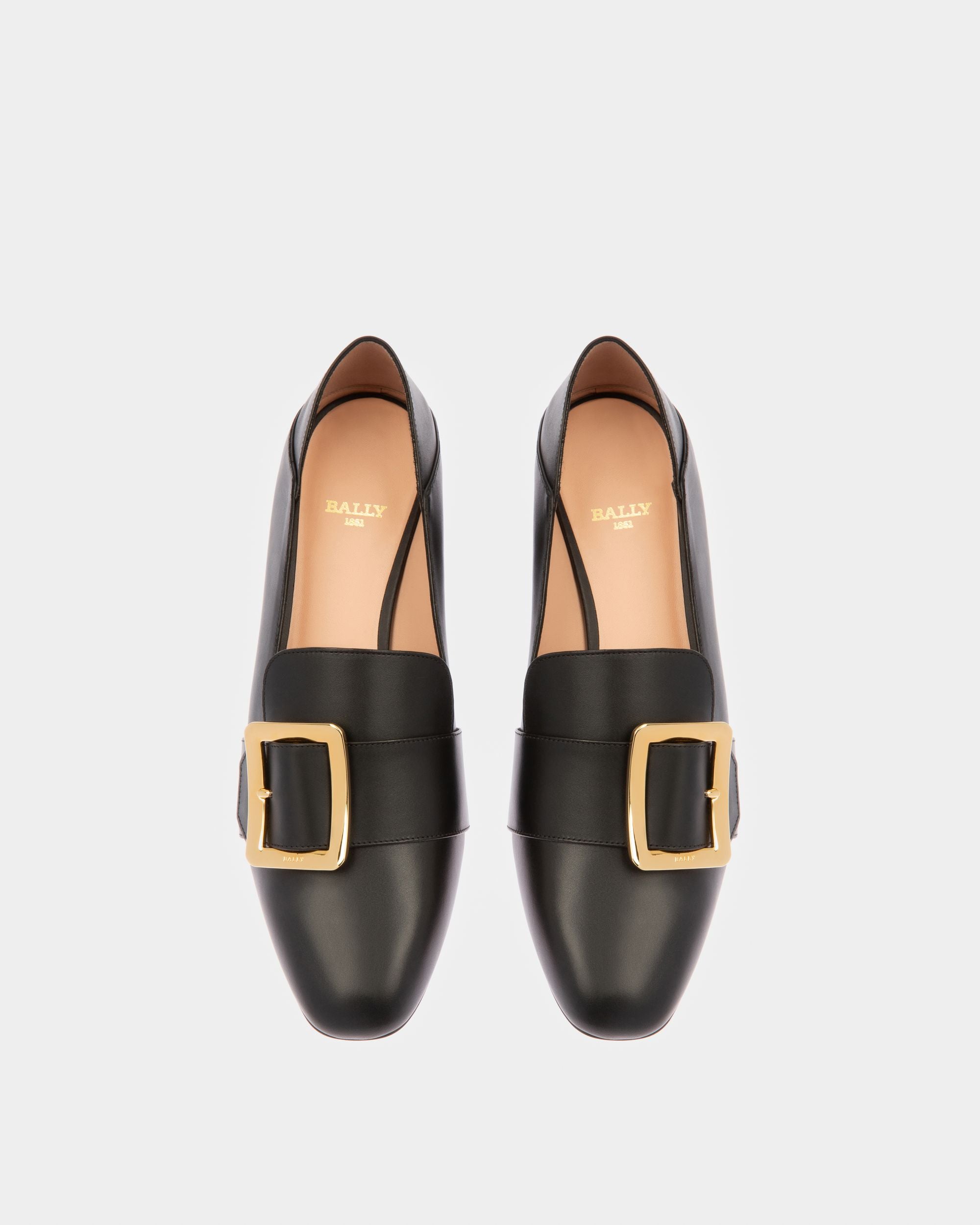 Janelle Women's Calf Leather Pump With 40Mm Heel In Black - Women's - Bally - 02