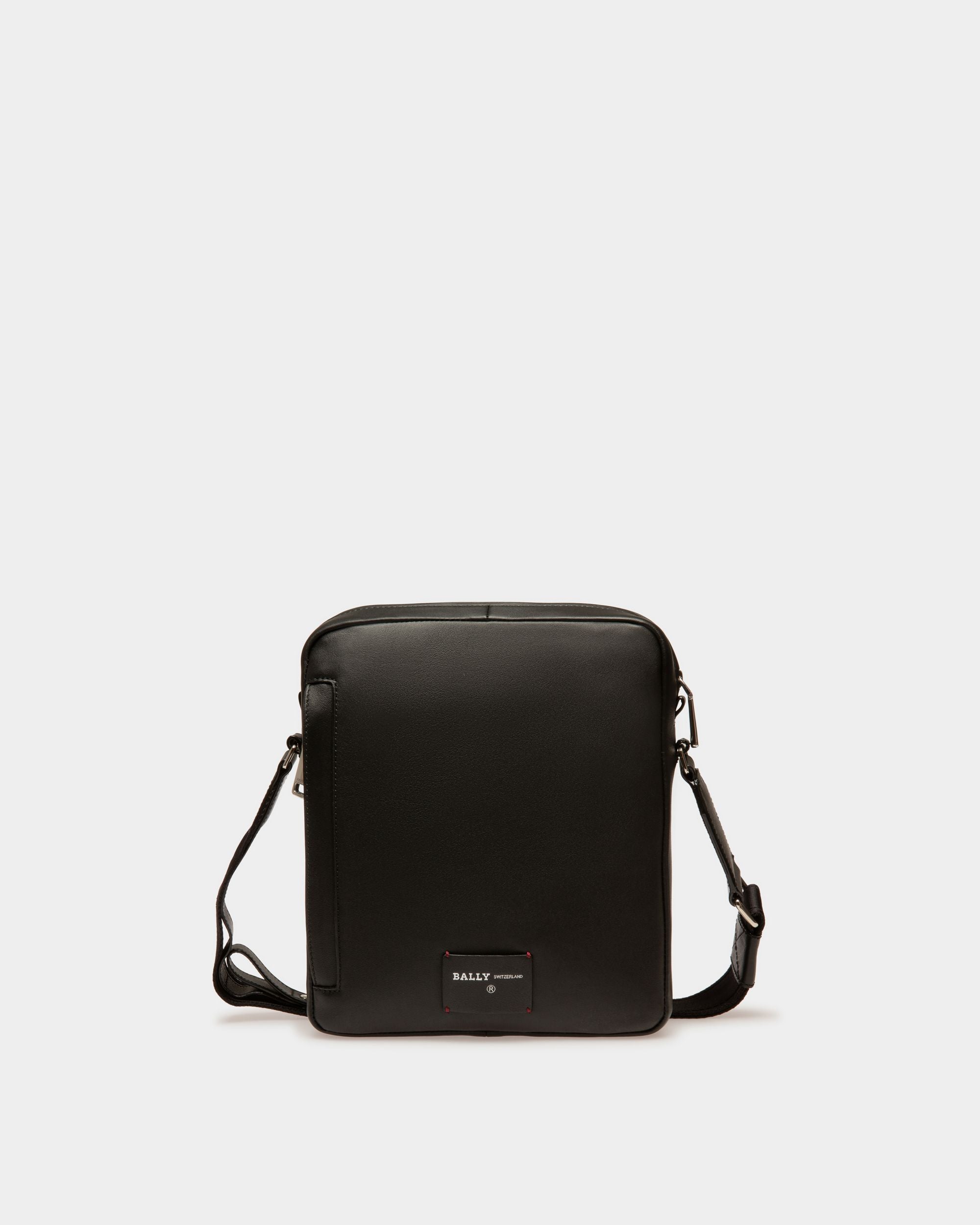 Holm Leather Crossbody Bag In Black - Men's - Bally - 03
