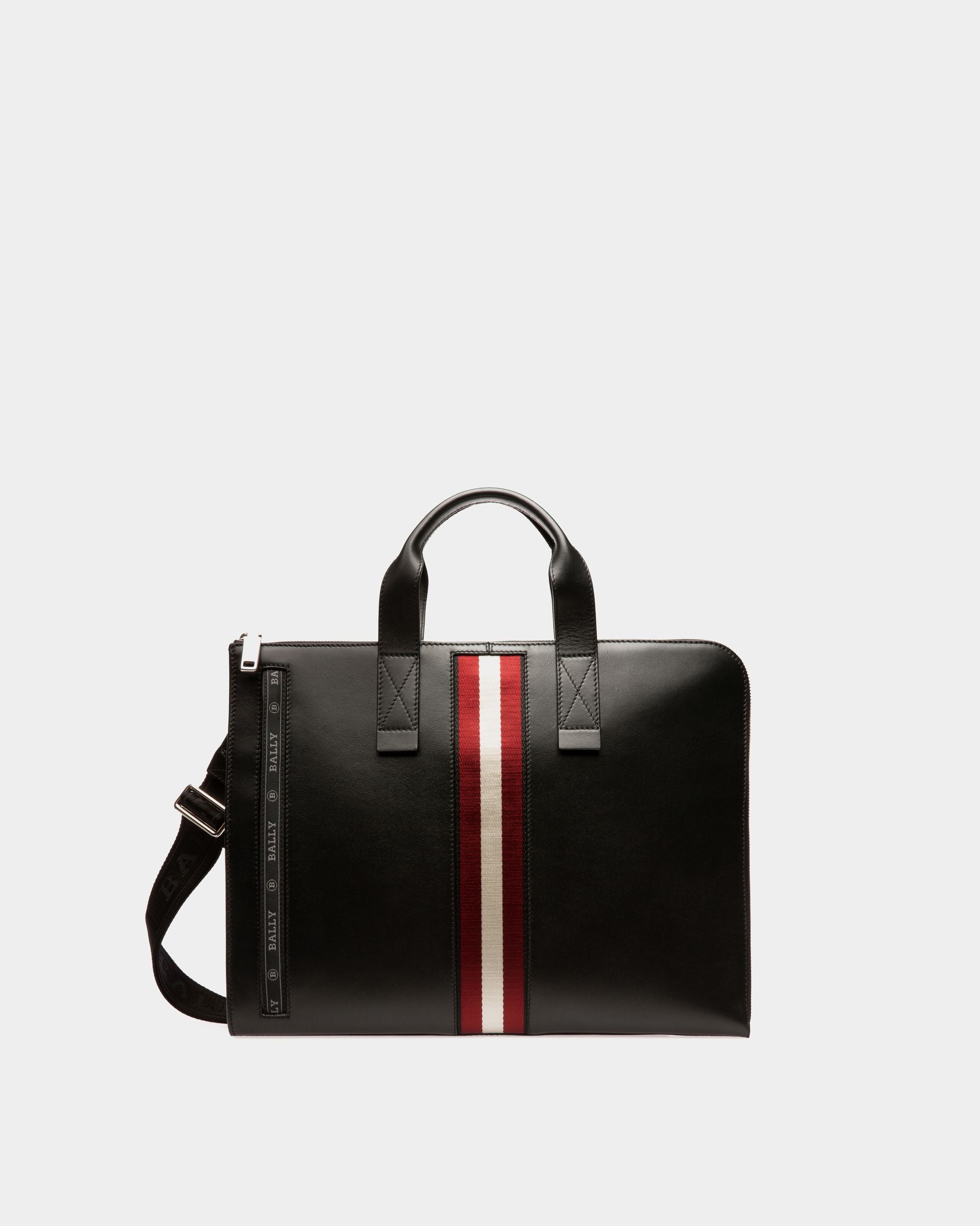 High Point Business Bag In Leather And Synthetic - Men's - Bally - 01