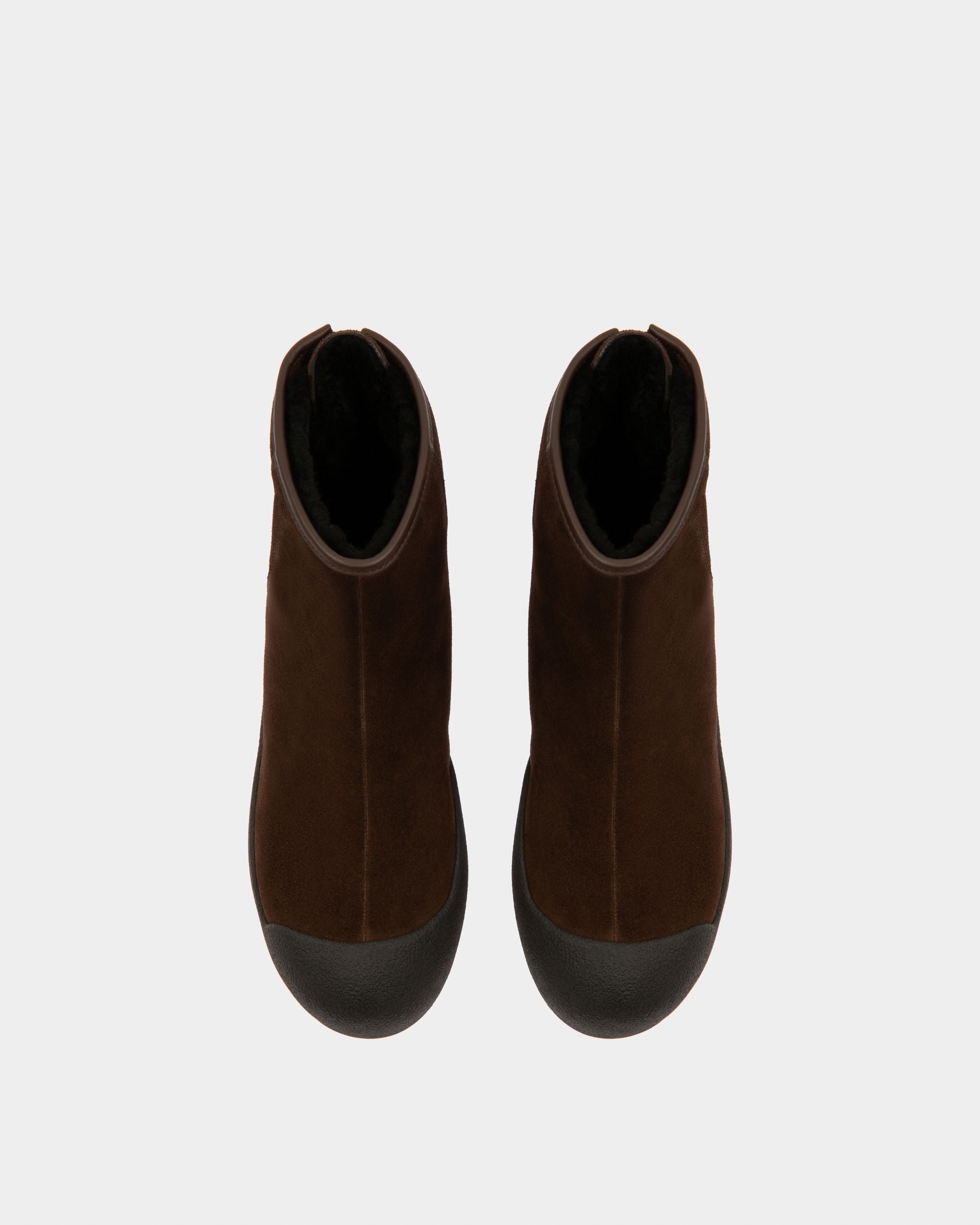Guard Leather Snow Boots In Brown - Men's - Bally - 02