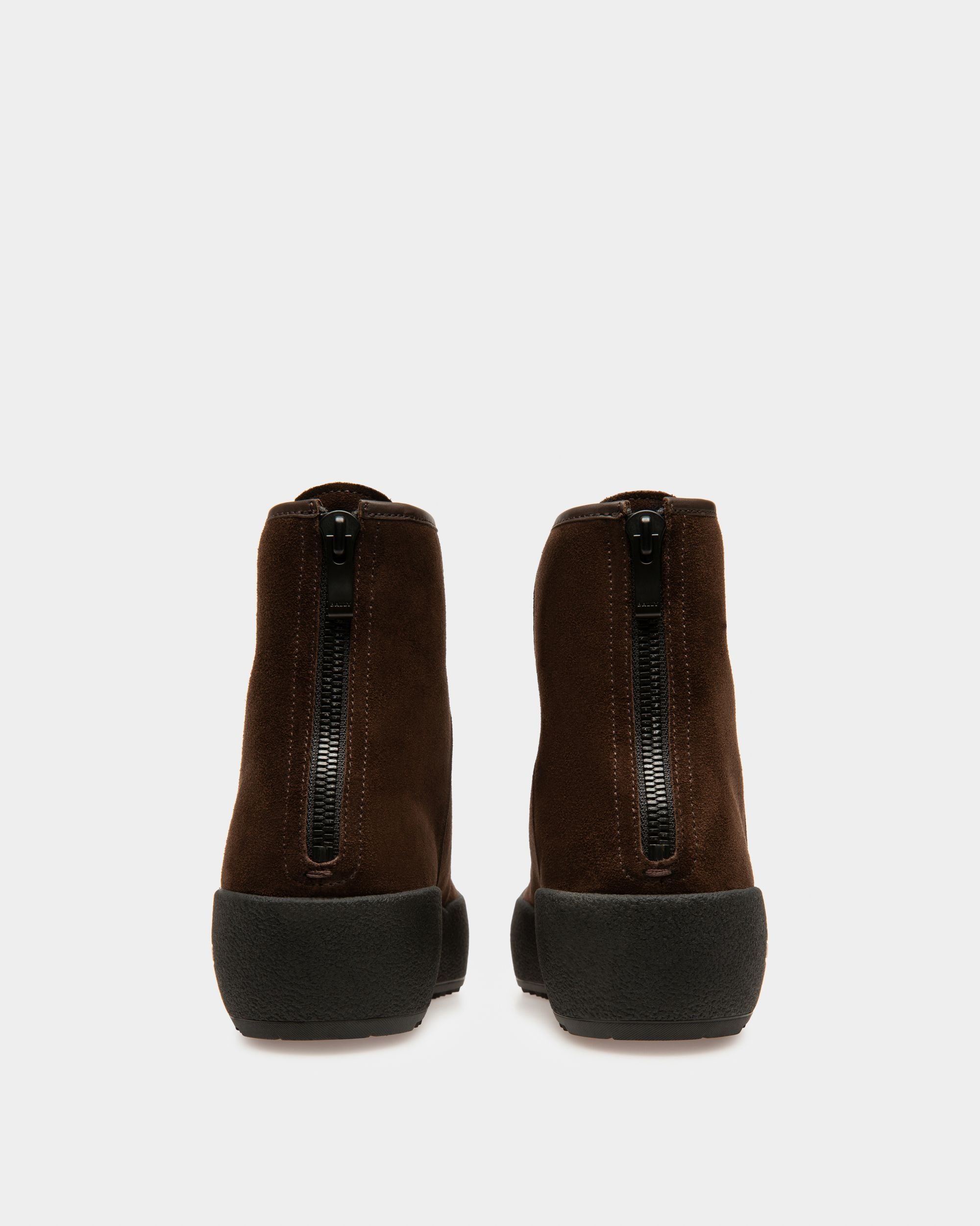 Guard Leather Snow Boots In Brown - Men's - Bally - 03