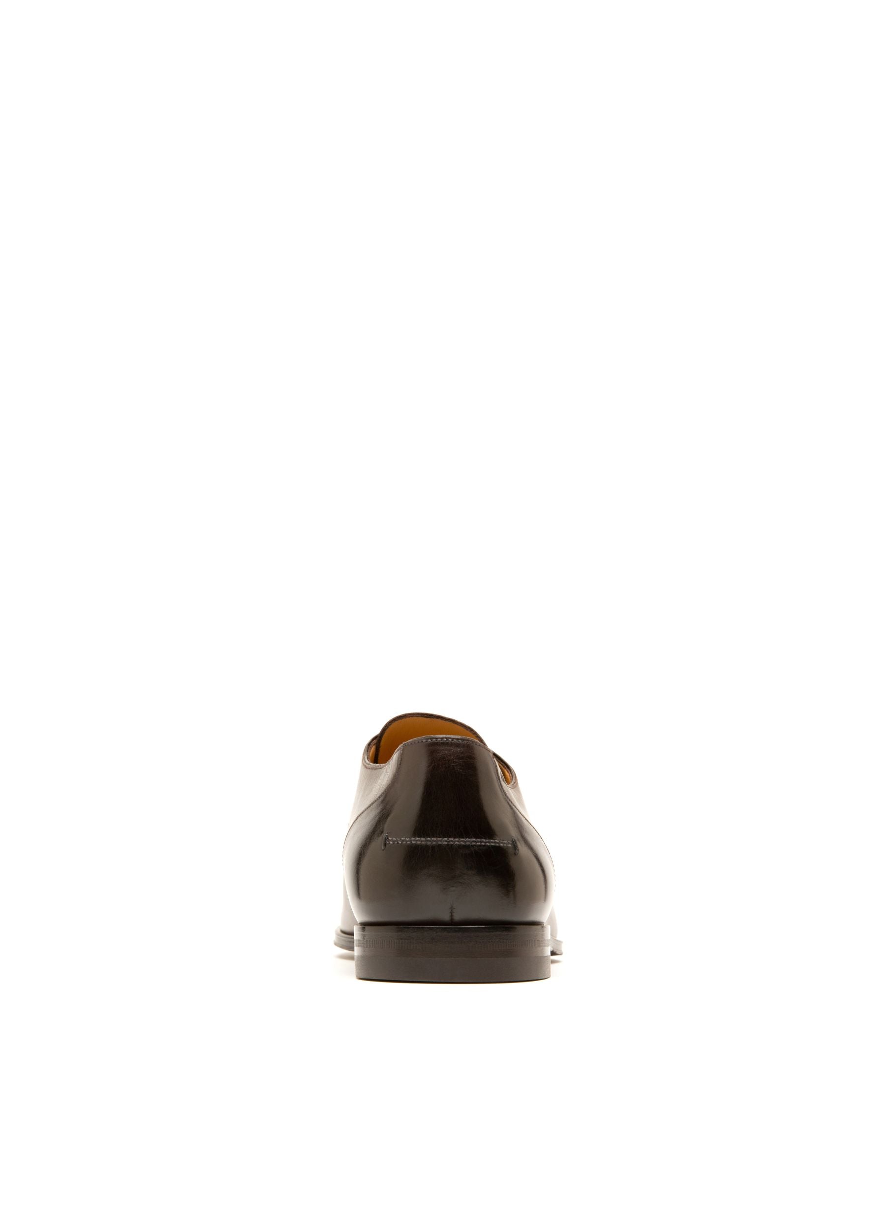 Wedmer Leather Derby Shoes In Brown - Men's - Bally - 03