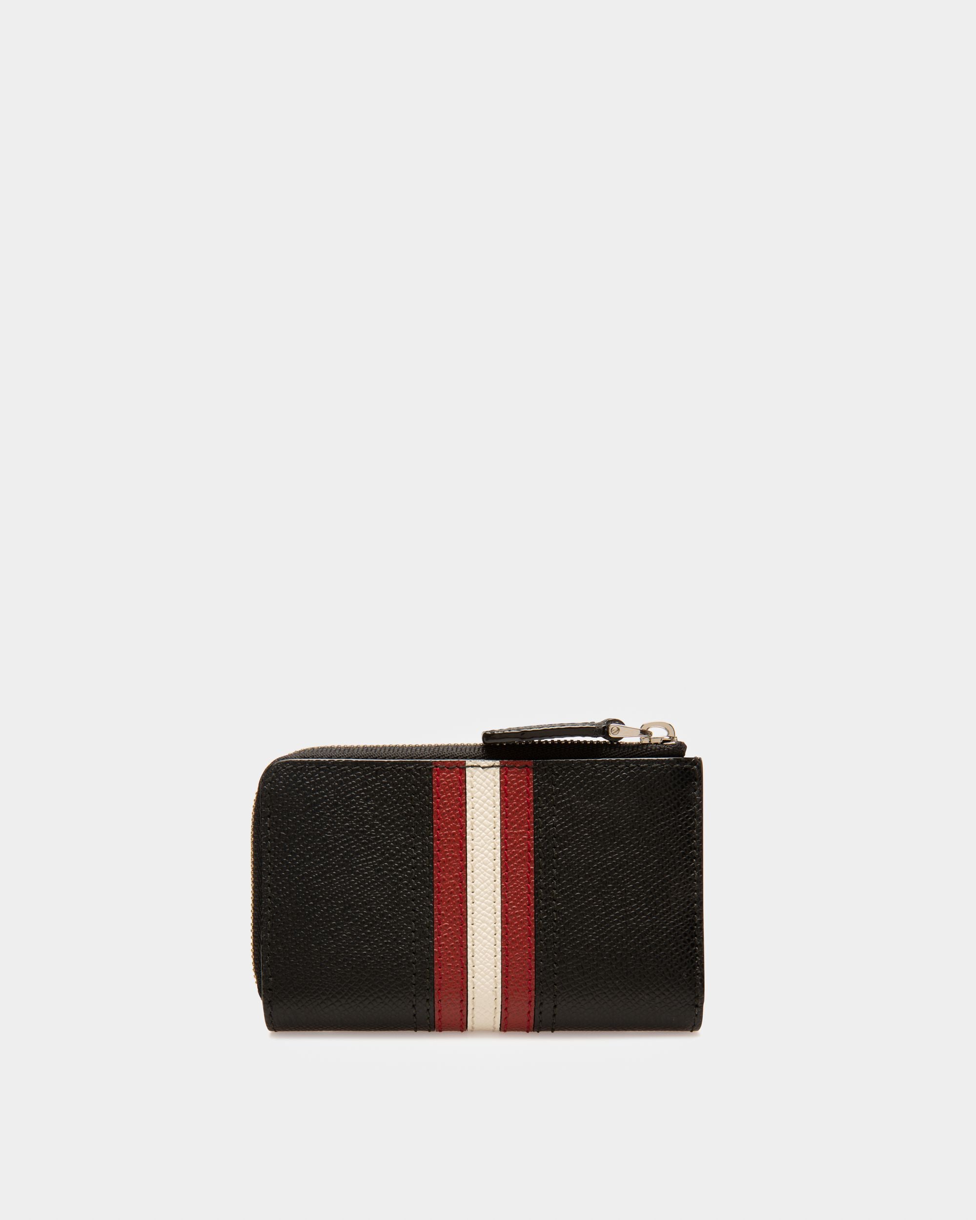 Terik Leather Wallet In Black - Men's - Bally - 02