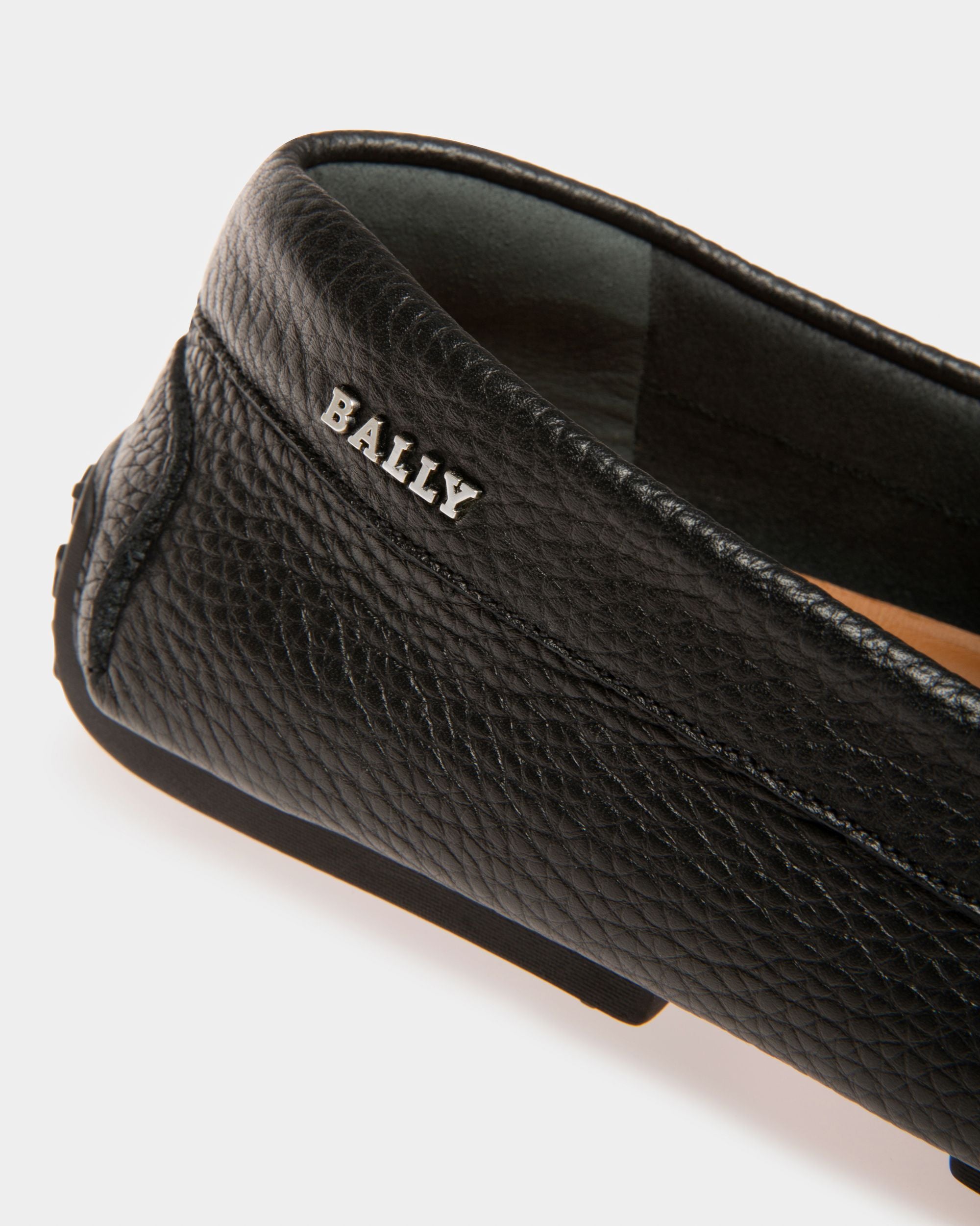 Pearce Leather Drivers In Black - Men's - Bally - 06