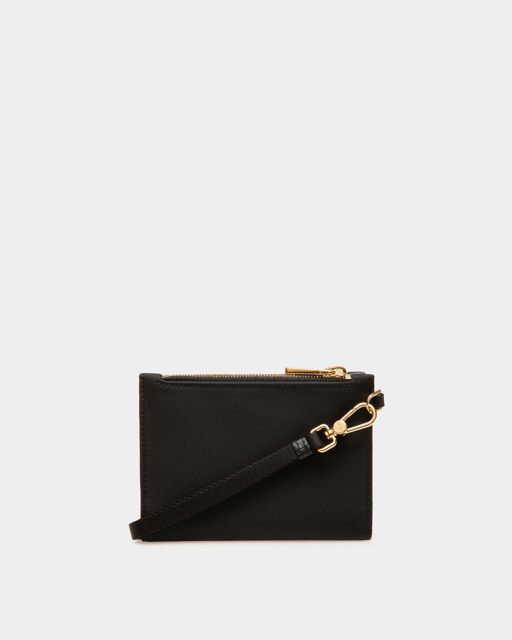 Esmal Recycled Nylon Card Holder In Black - Women's - Bally - 02
