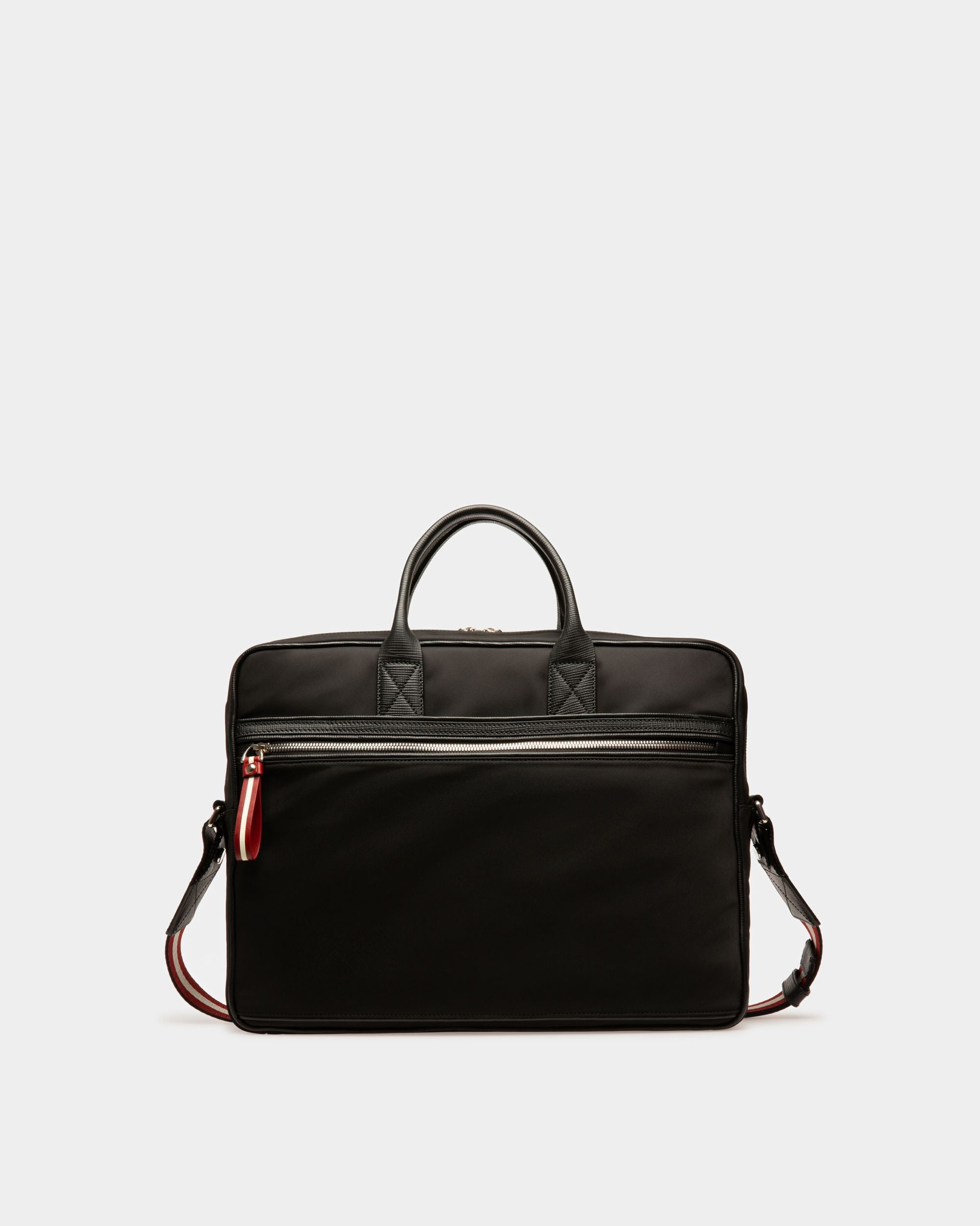 Faldy Nylon Business Bag In Black - Men's - Bally - 02