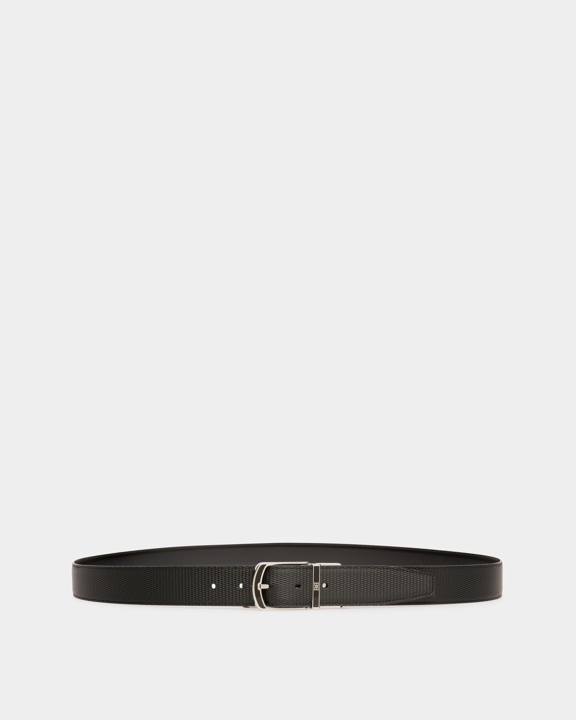 Ackles Leather 35mm Belt In Black - Men's - Bally - 04