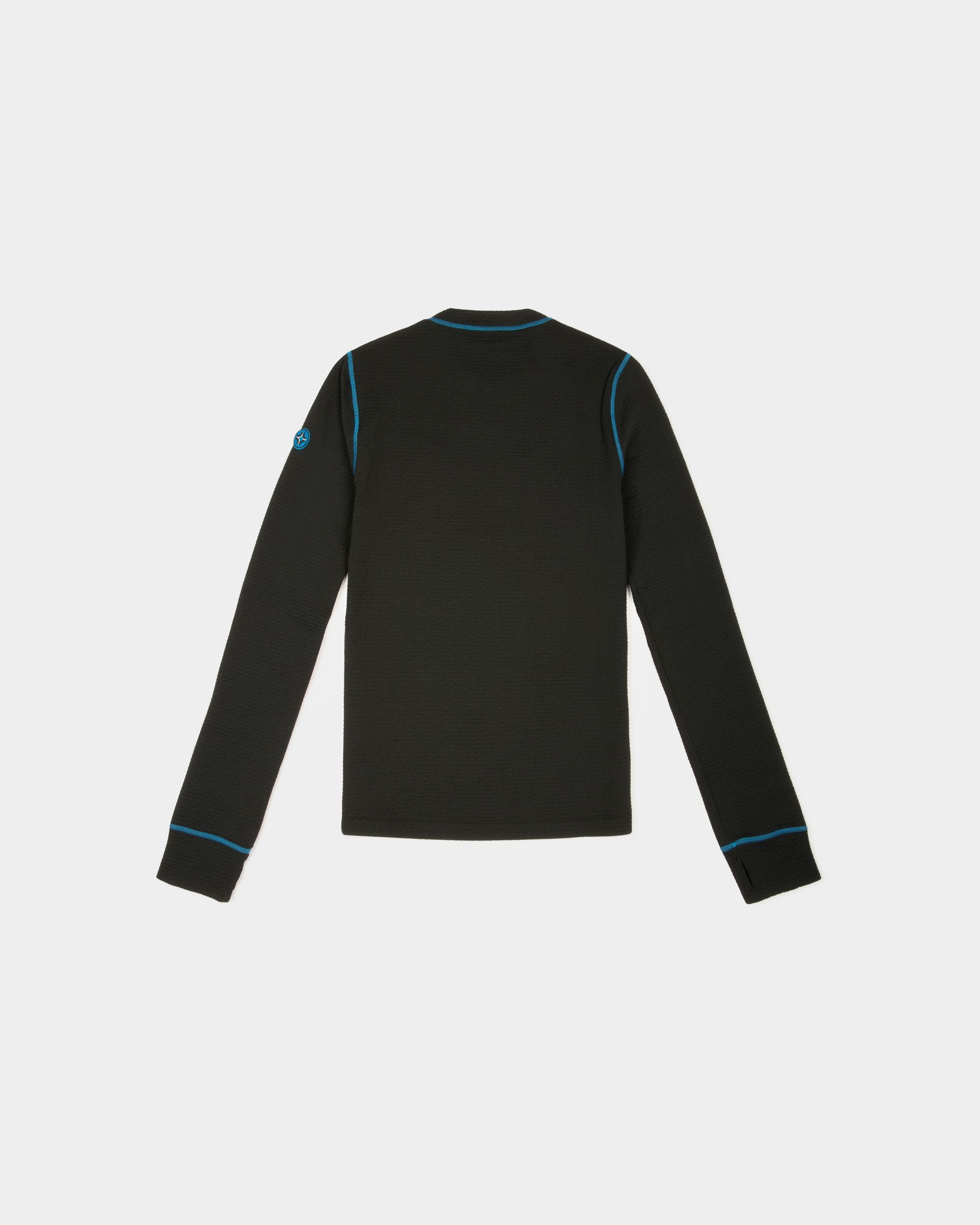 Recycled Polyester Top In Black - Men's - Bally - 02