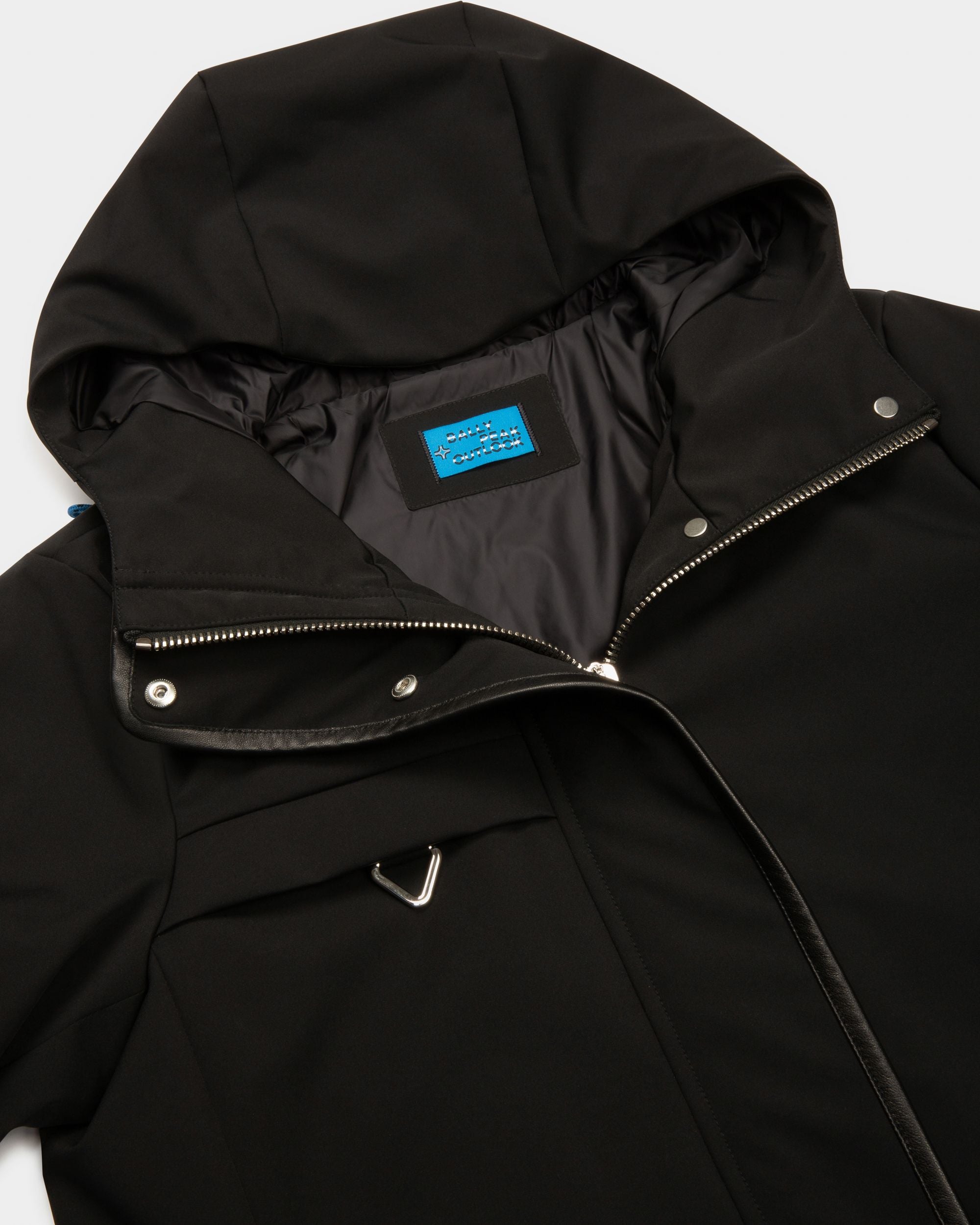 Recycled Nylon Outerwear In Black - Women's - Bally - 03