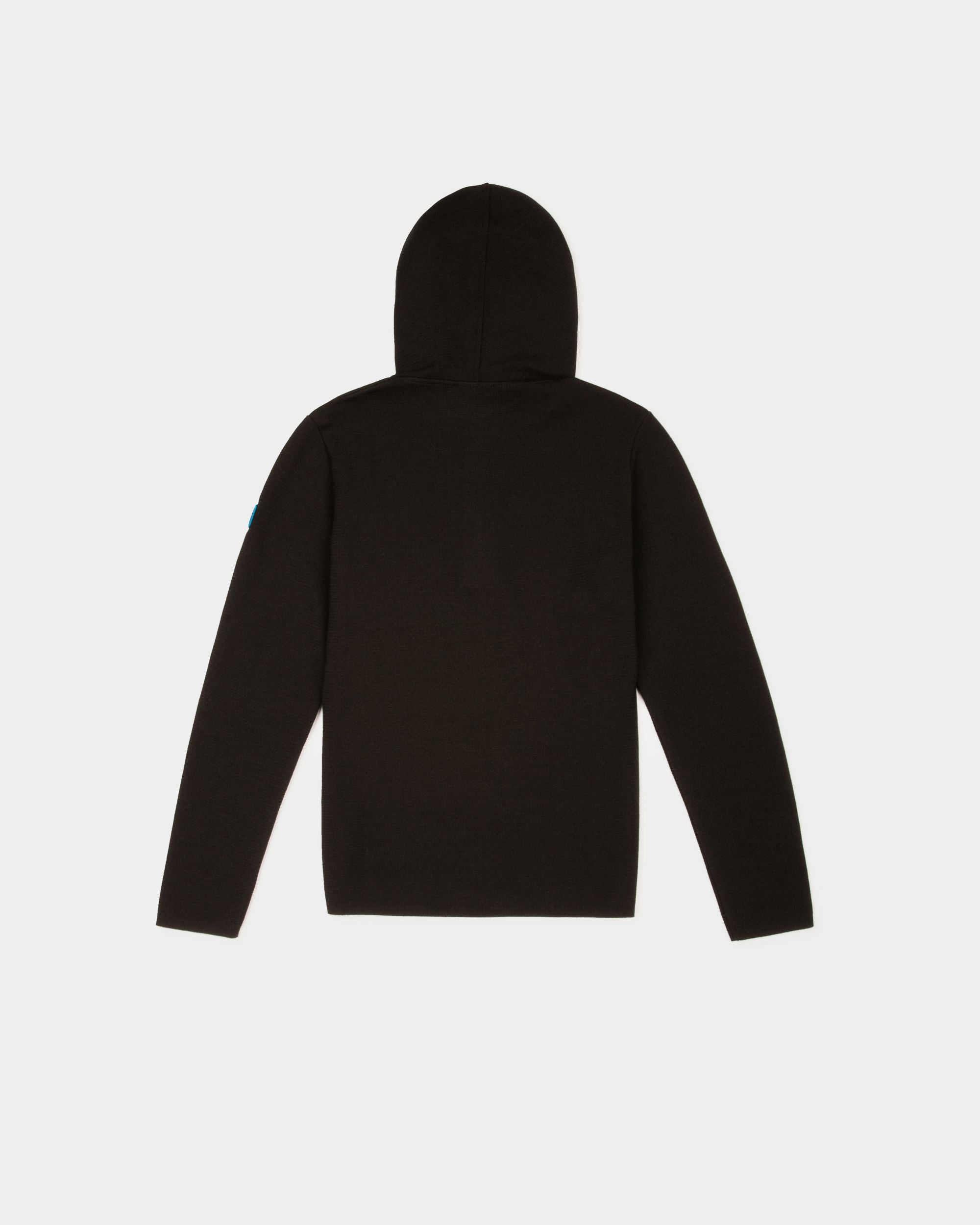Merino Wool Blend Outerwear In Black - Women's - Bally - 02