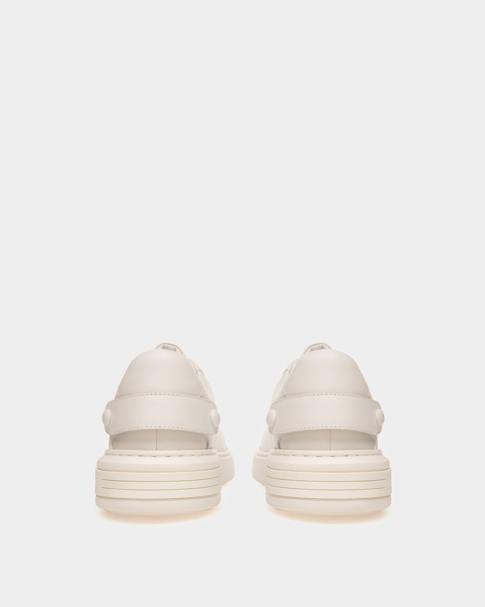 Malya Leather Sneakers In White - Women's - Bally - 08