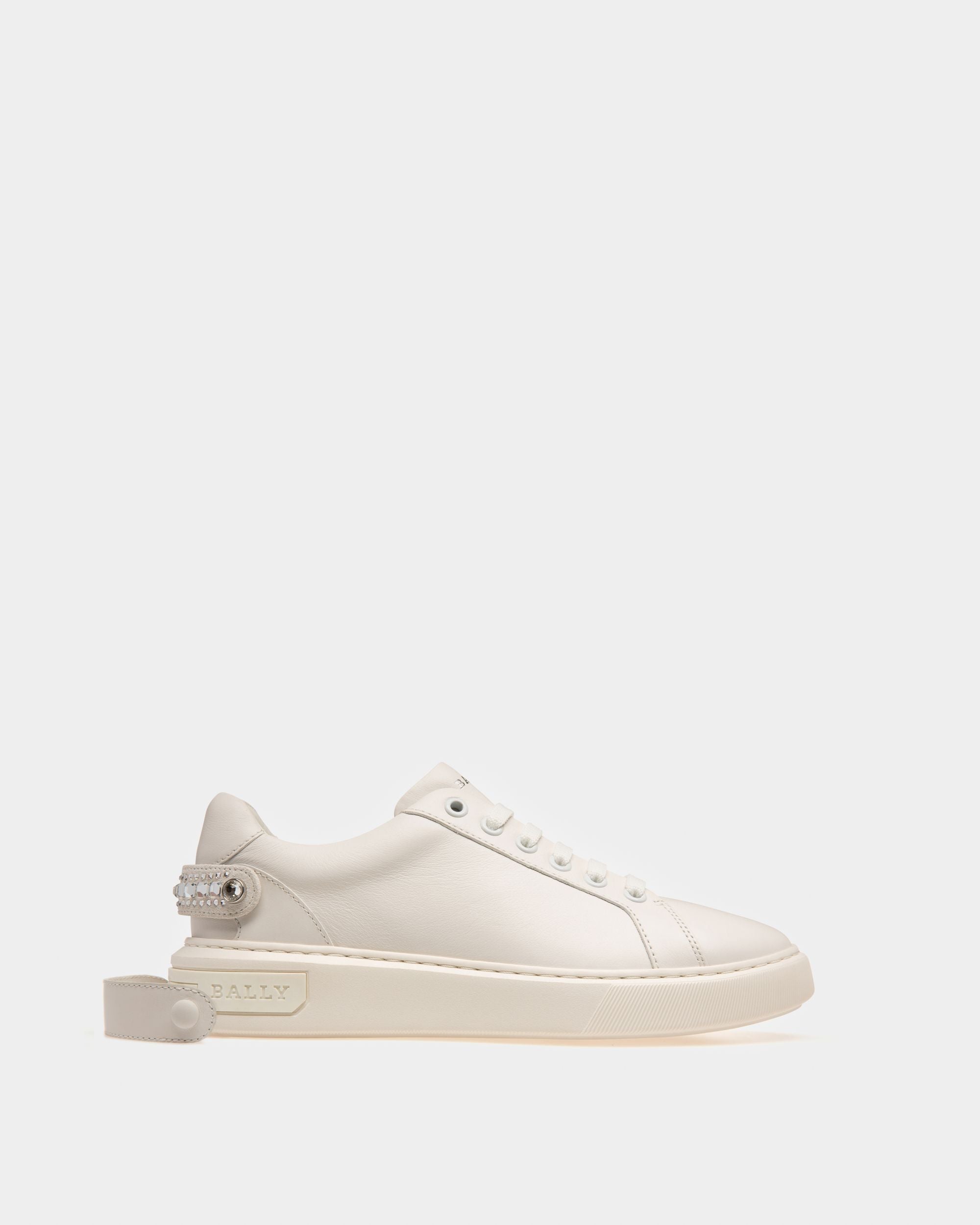 Malya Leather Sneakers In White - Women's - Bally - 09
