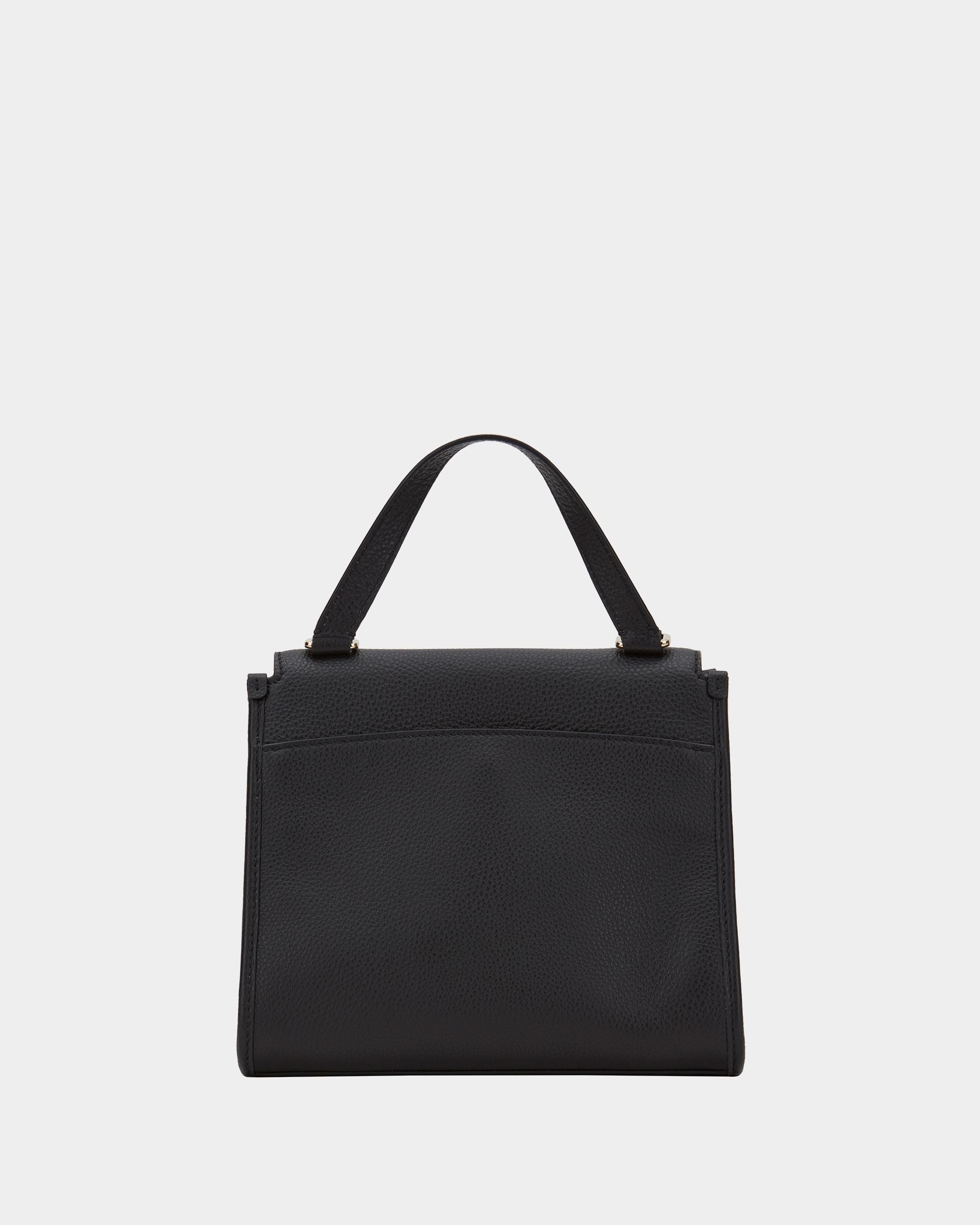 Women's Black Leather Handbag - Women's - Bally - 02