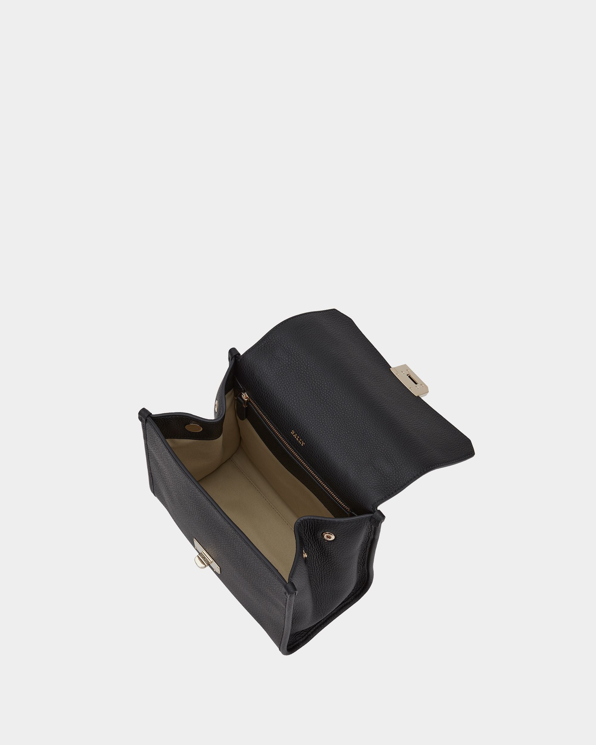 Women's Black Leather Handbag - Women's - Bally - 03