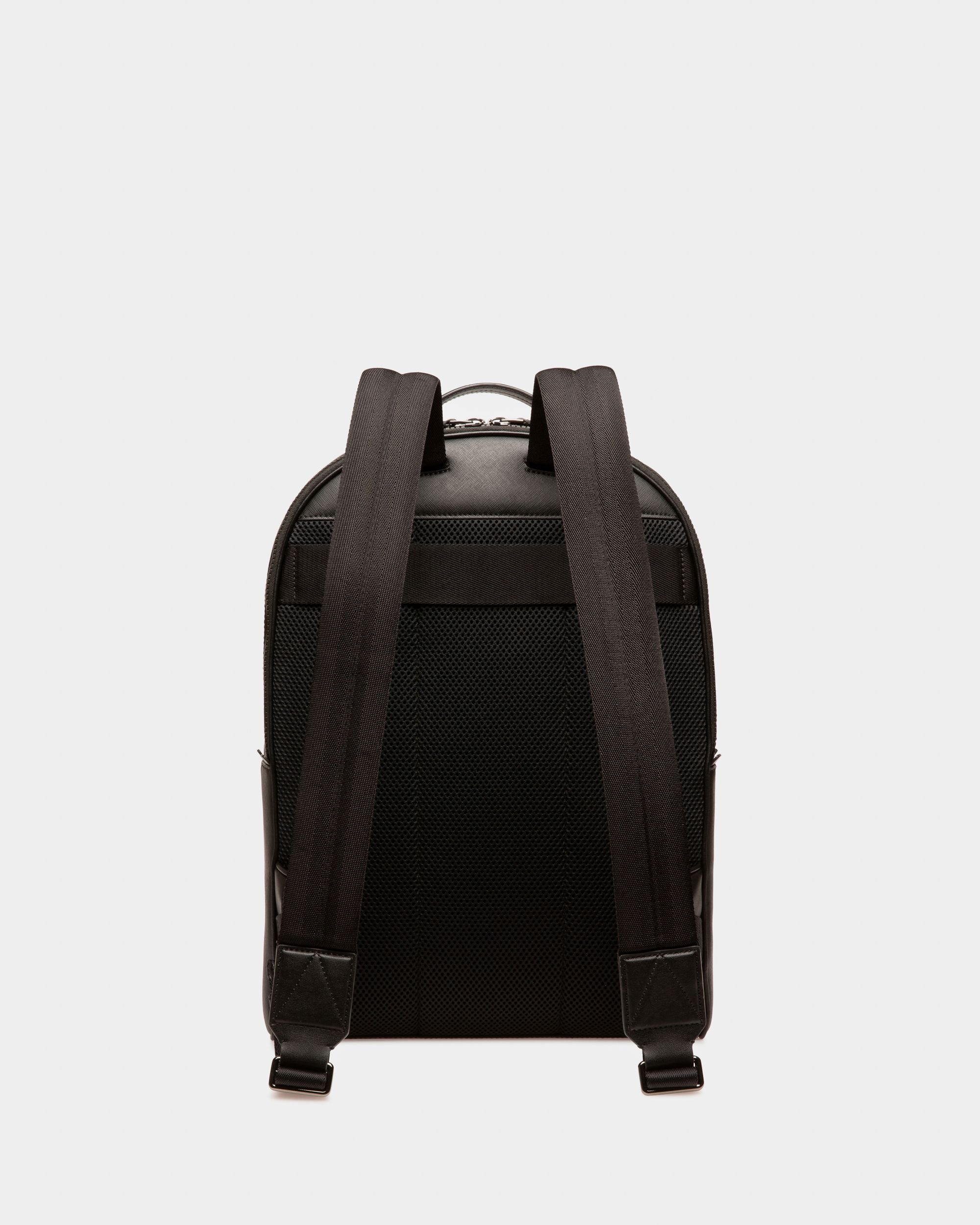 Mavrick Leather Backpack In Black - Men's - Bally - 03