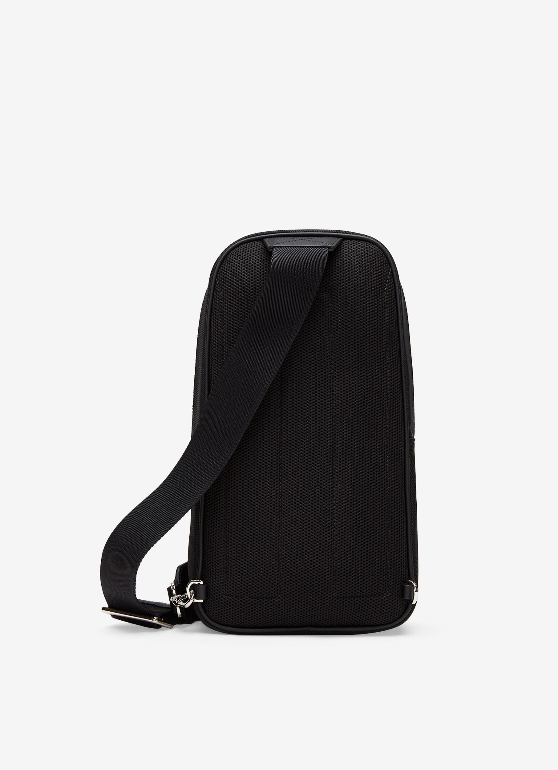 Men's Black Stripe Waist Bag - Men's - Bally - 02