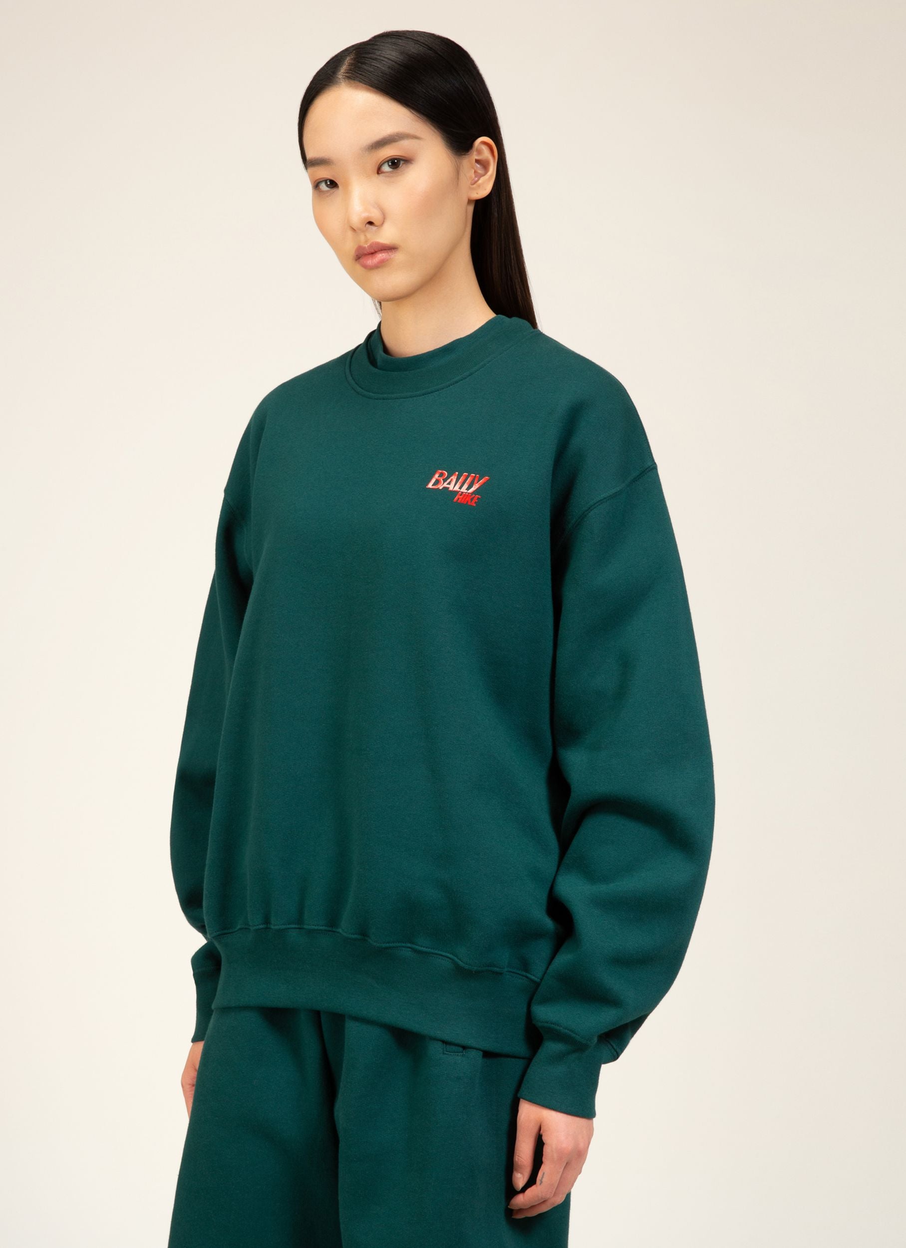 Organic Cotton Top In Green - Women's - Bally - 02