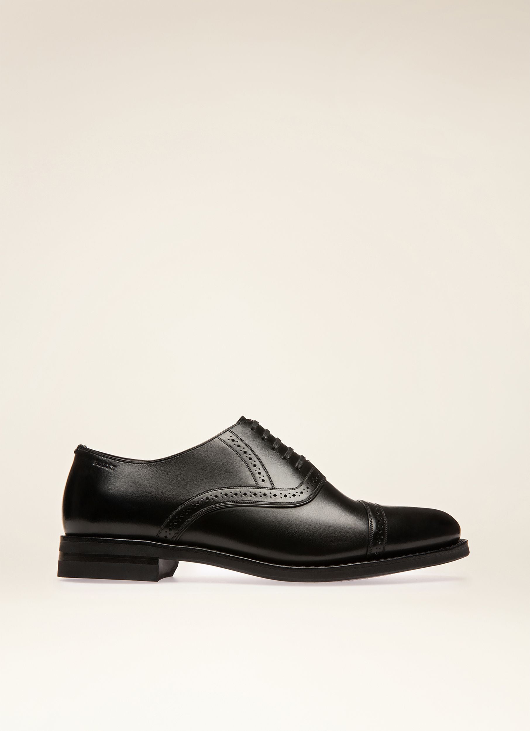 Francies Leather Derbies In Black - Women's - Bally - 01
